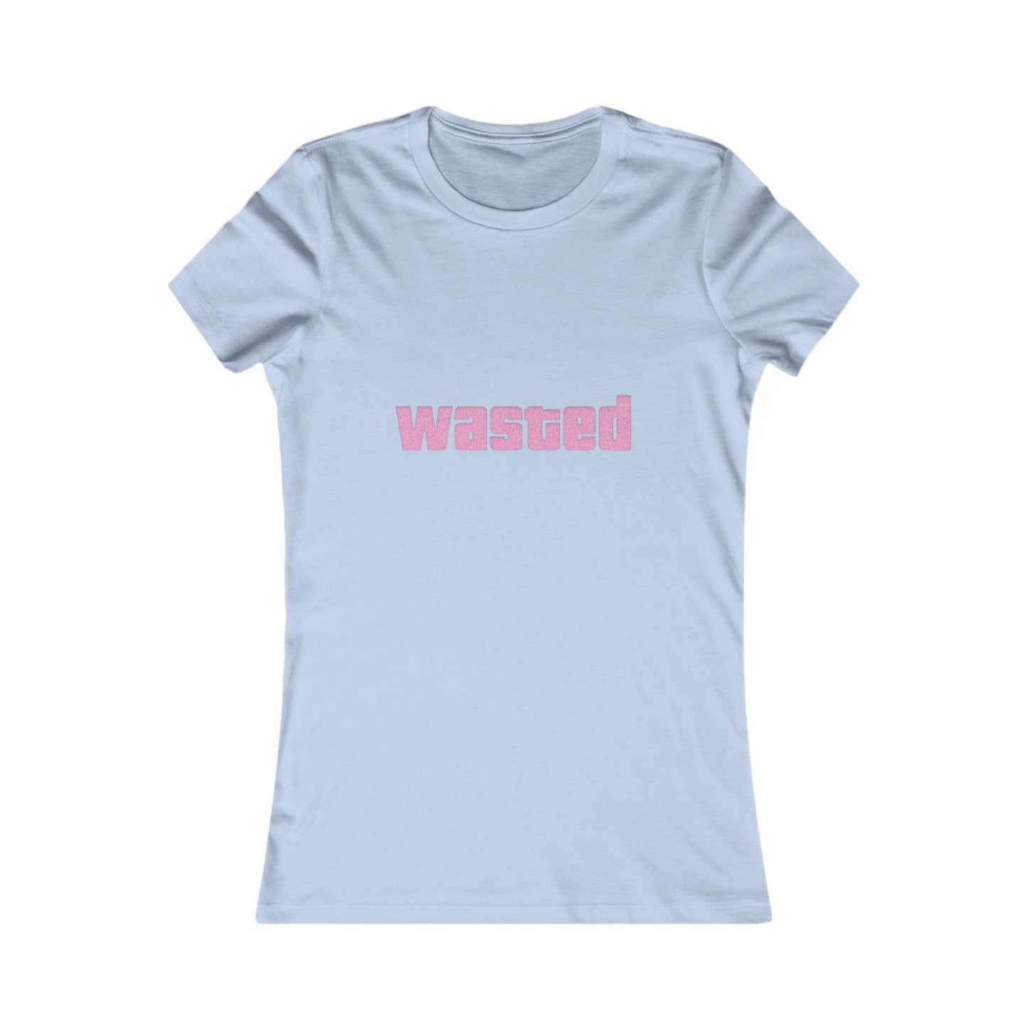 Wasted Women's Tee, Casual Wear, Funny Shirt, Gift for Her, Weekend Vibes, Party Attire