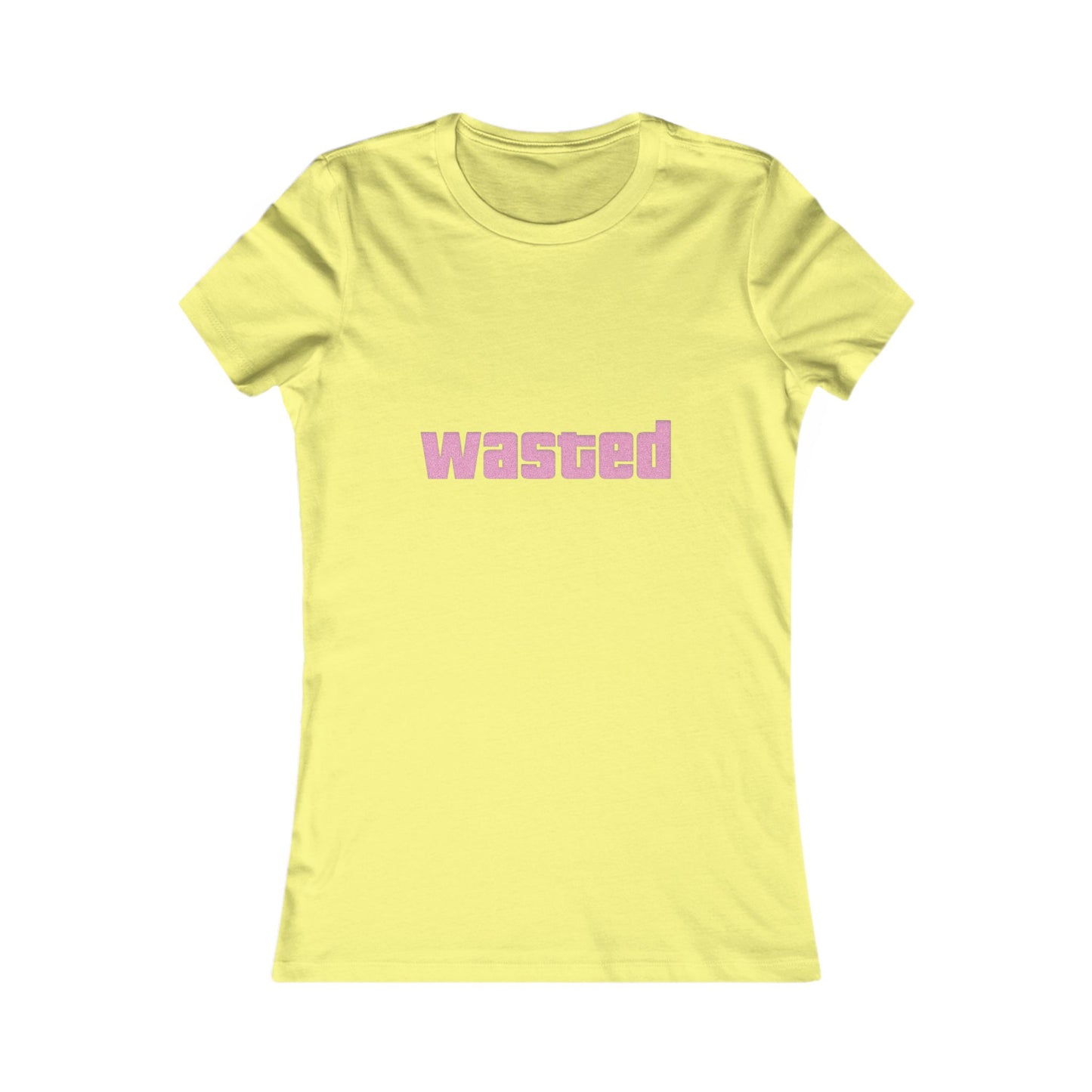Wasted Women's Tee, Casual Wear, Funny Shirt, Gift for Her, Weekend Vibes, Party Attire