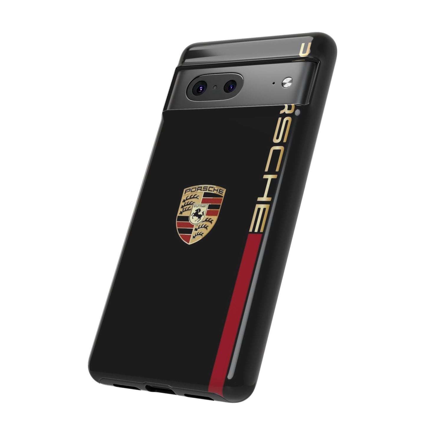 Porsche Tough Phone Case, Durable Car Lover Accessory, Protective Cover, Gift for Auto Enthusiasts, Racing Themed Phone Accessory