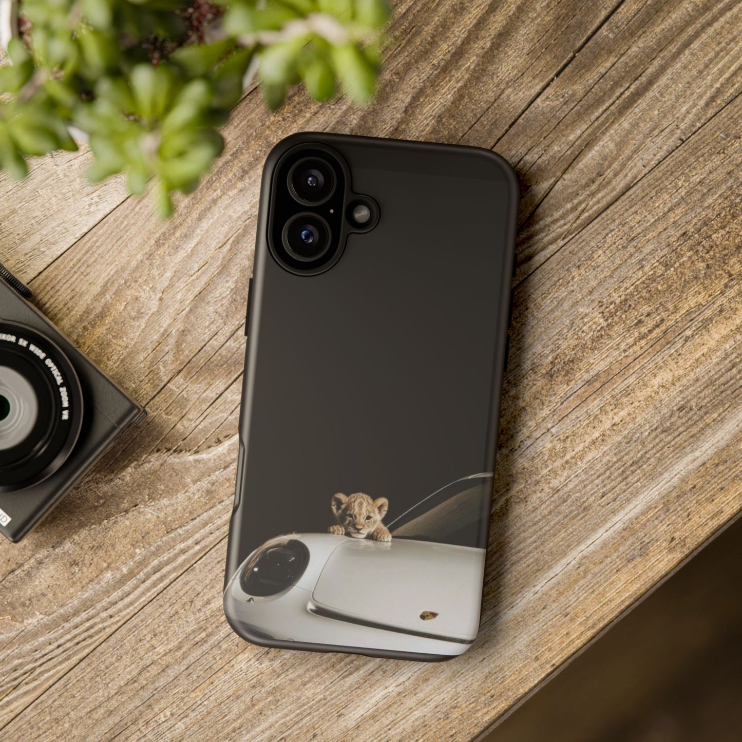 Wildlife-Inspired Phone Case with Lion Cub, Perfect Gift for Animal Lovers, Unique Phone Accessory for Car Enthusiasts, Stylish [...]