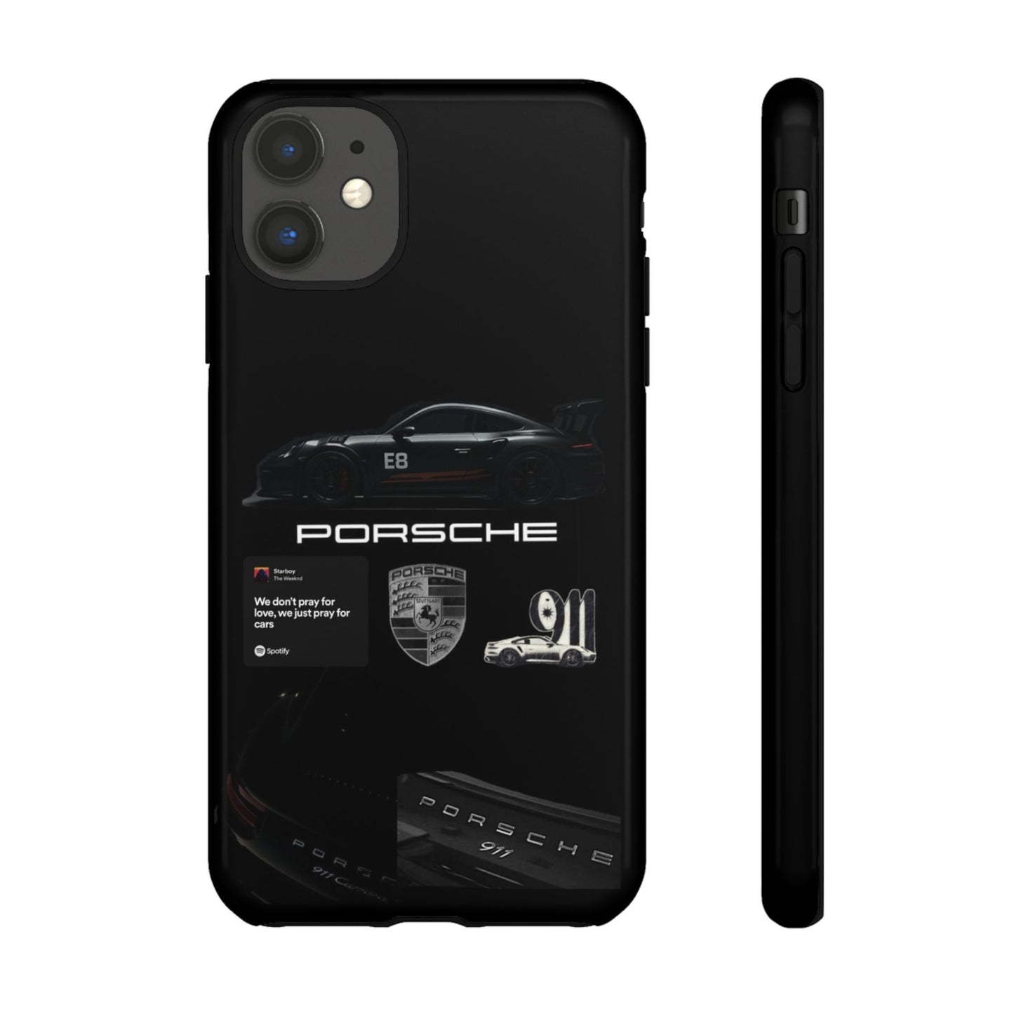 Porsche Phone Case, Tough Phone Cover, Stylish Car Accessories, Durable Smartphone Case, Gifts for Car Enthusiasts, Automotive Decor