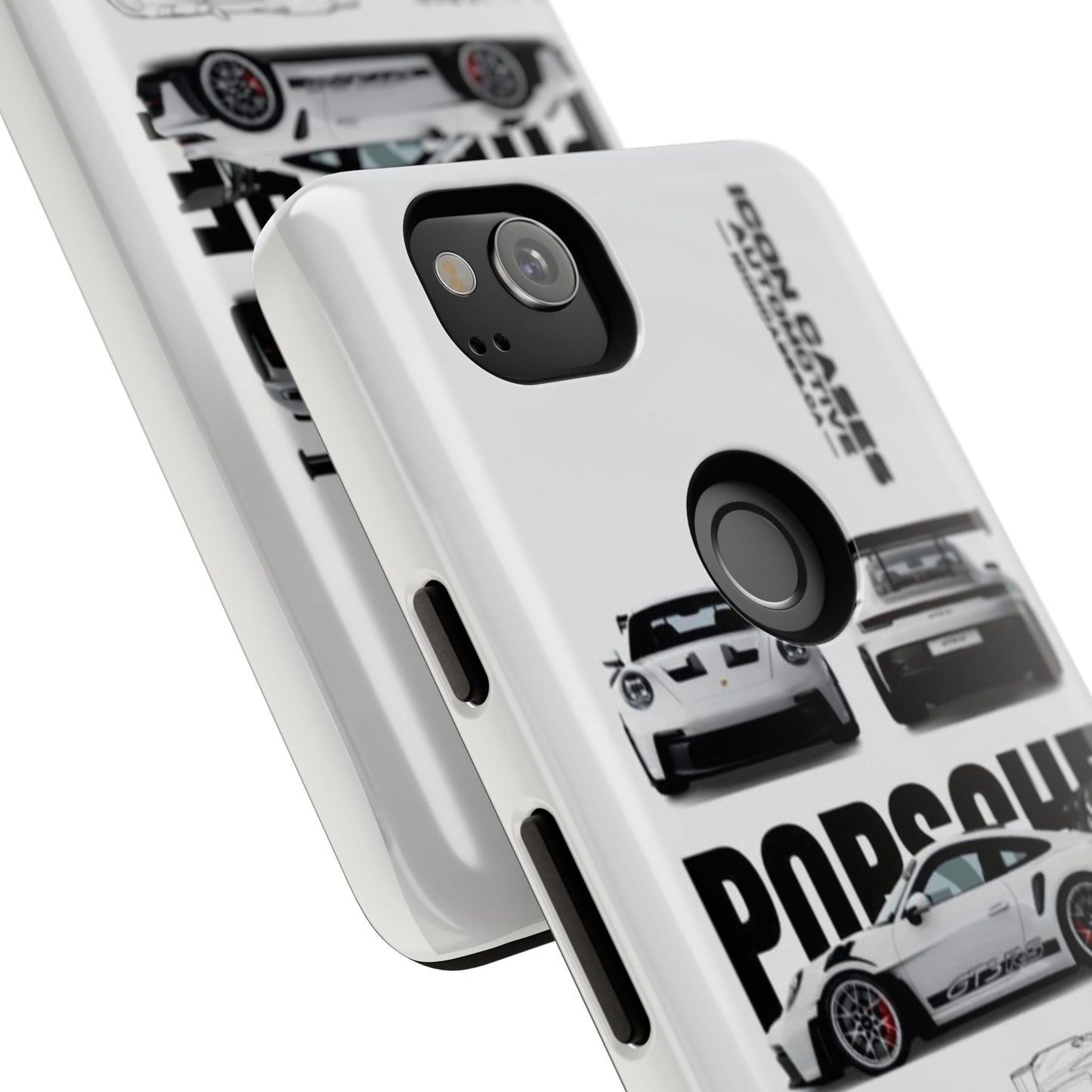 Porsche Phone Case, Tough Car Lover's Gift, Racing Enthusiast Accessory, Durable Auto Merchandise, Birthday Gift for Him