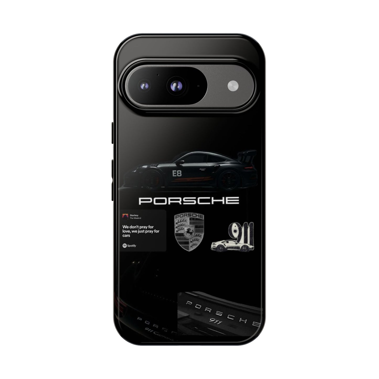 Porsche Phone Case, Tough Phone Cover, Stylish Car Accessories, Durable Smartphone Case, Gifts for Car Enthusiasts, Automotive Decor