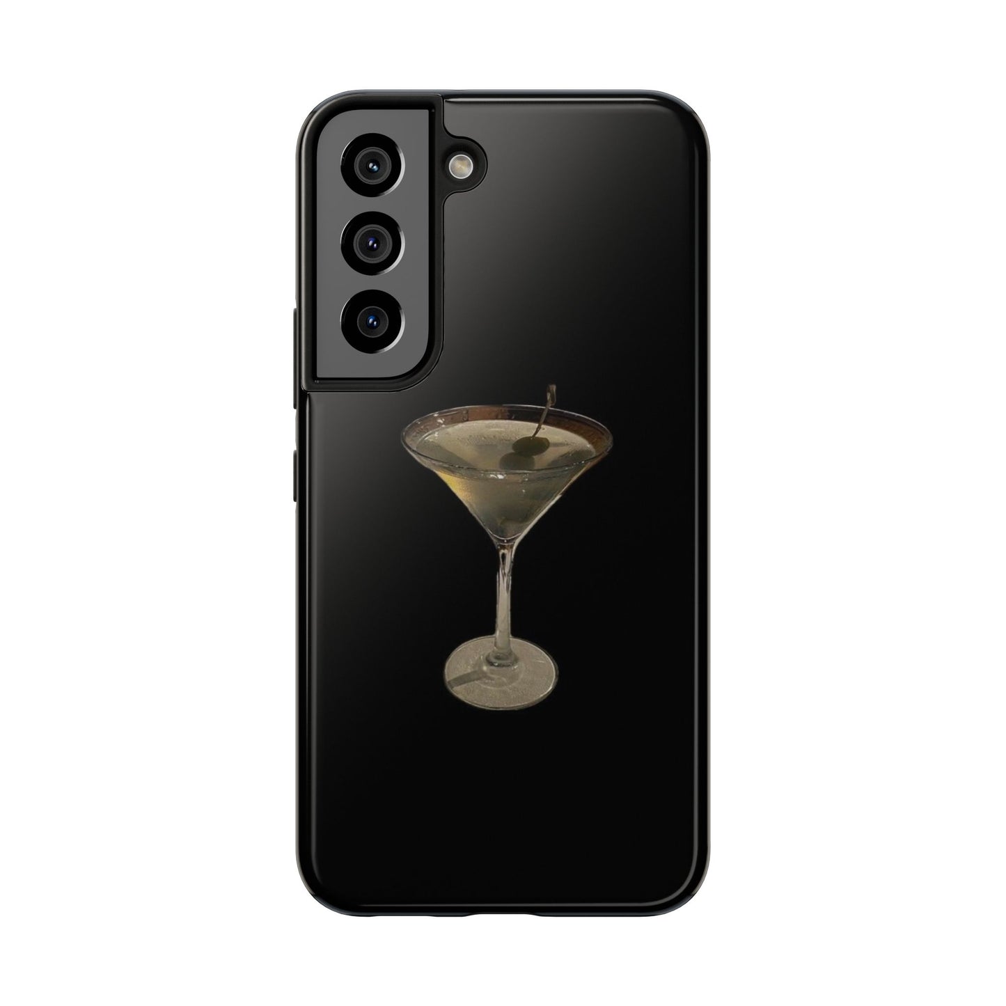 Stylish Martini Tough Phone Case - Perfect for Cocktail Lovers