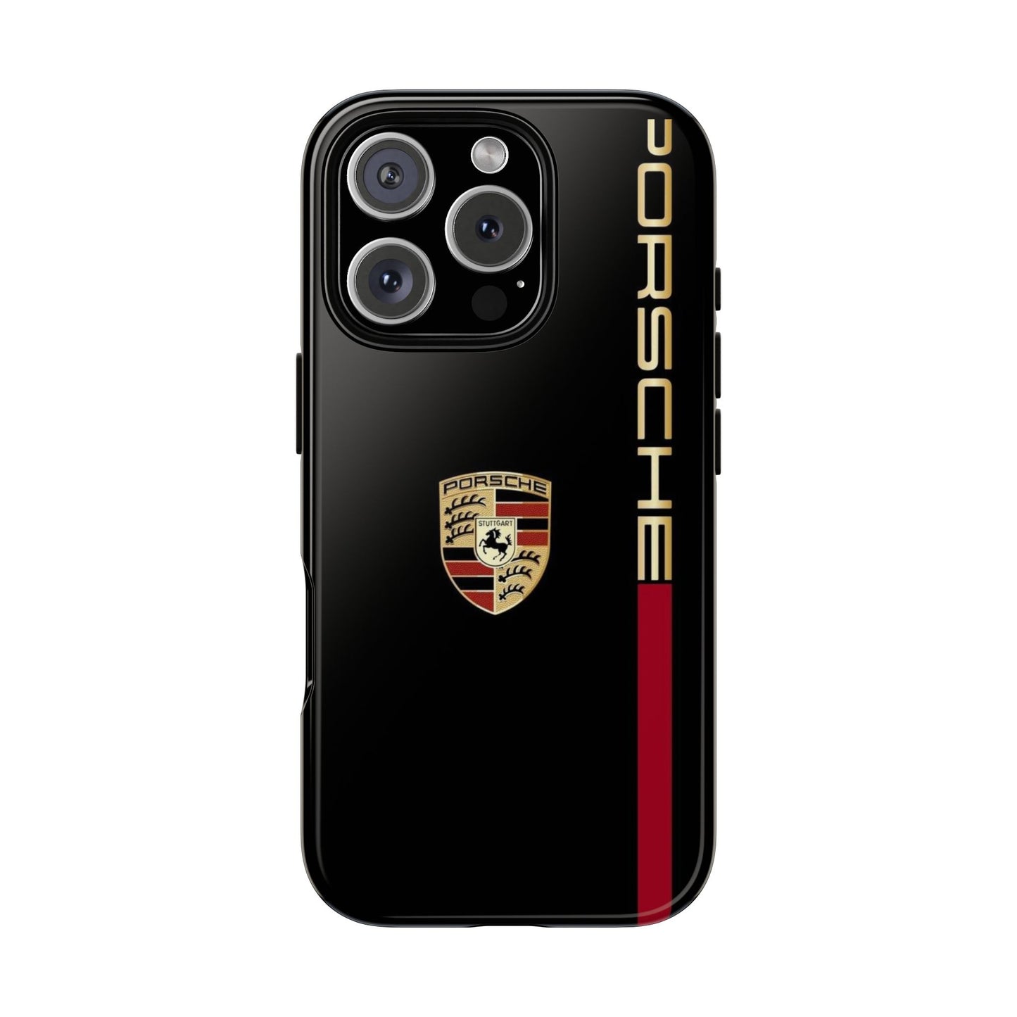 Porsche Tough Phone Case, Durable Car Lover Accessory, Protective Cover, Gift for Auto Enthusiasts, Racing Themed Phone Accessory
