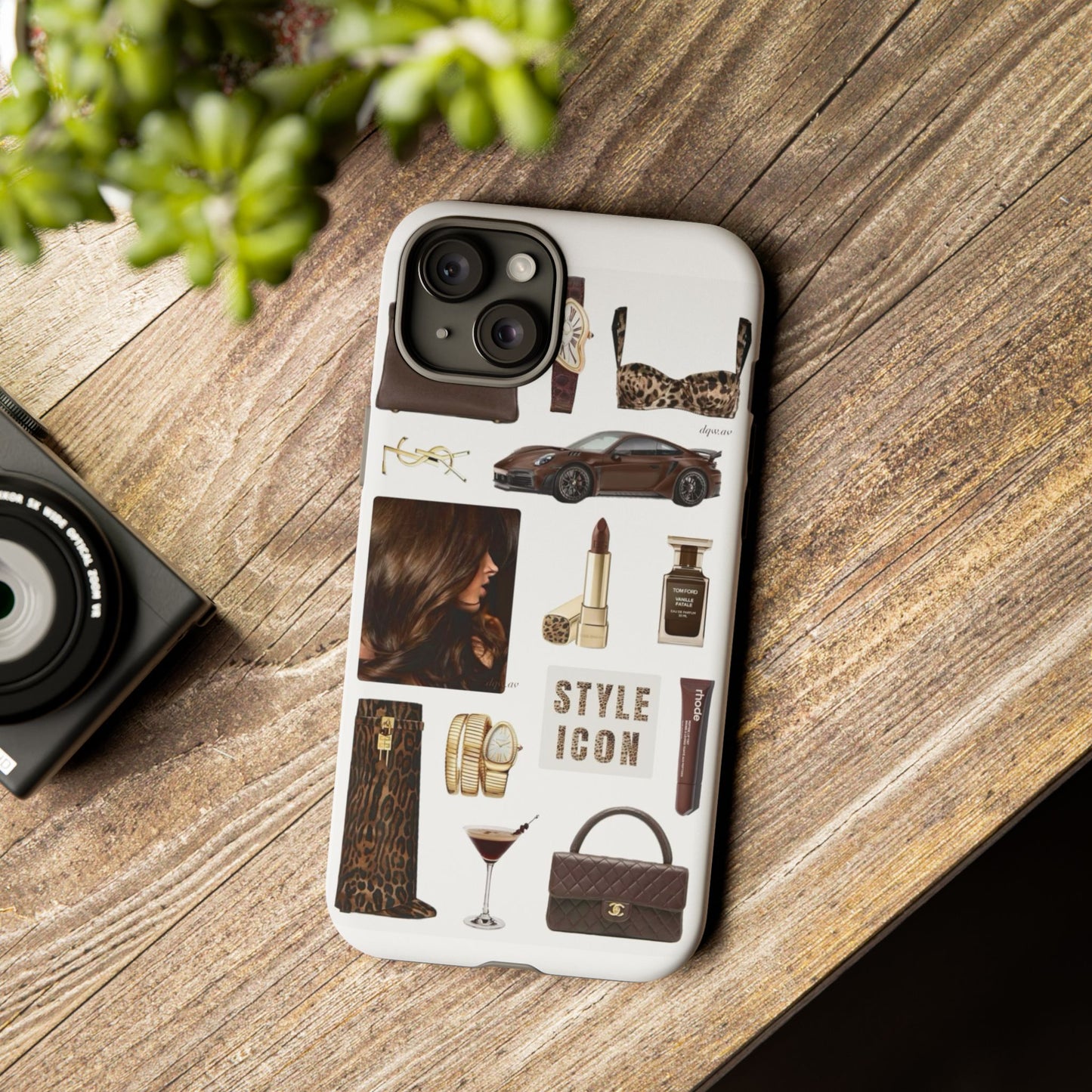 Stylish Phone Case for Fashion Lovers, Chic Gift for Her, Trendy Protective Cover, Perfect for Birthday or Holiday