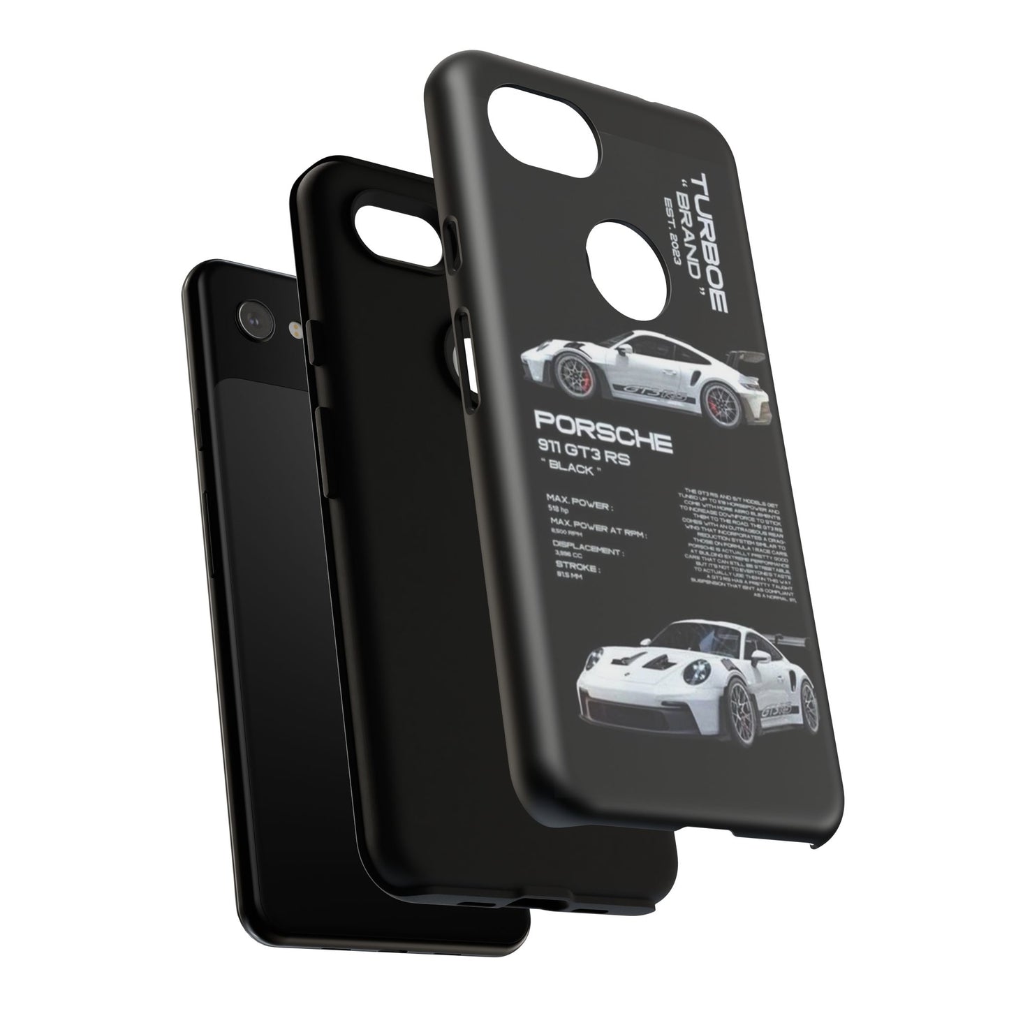 Porsche Phone Case, Tough Car Case, Automotive Gift, Racing Enthusiast Accessory, Stylish Smartphone Protection