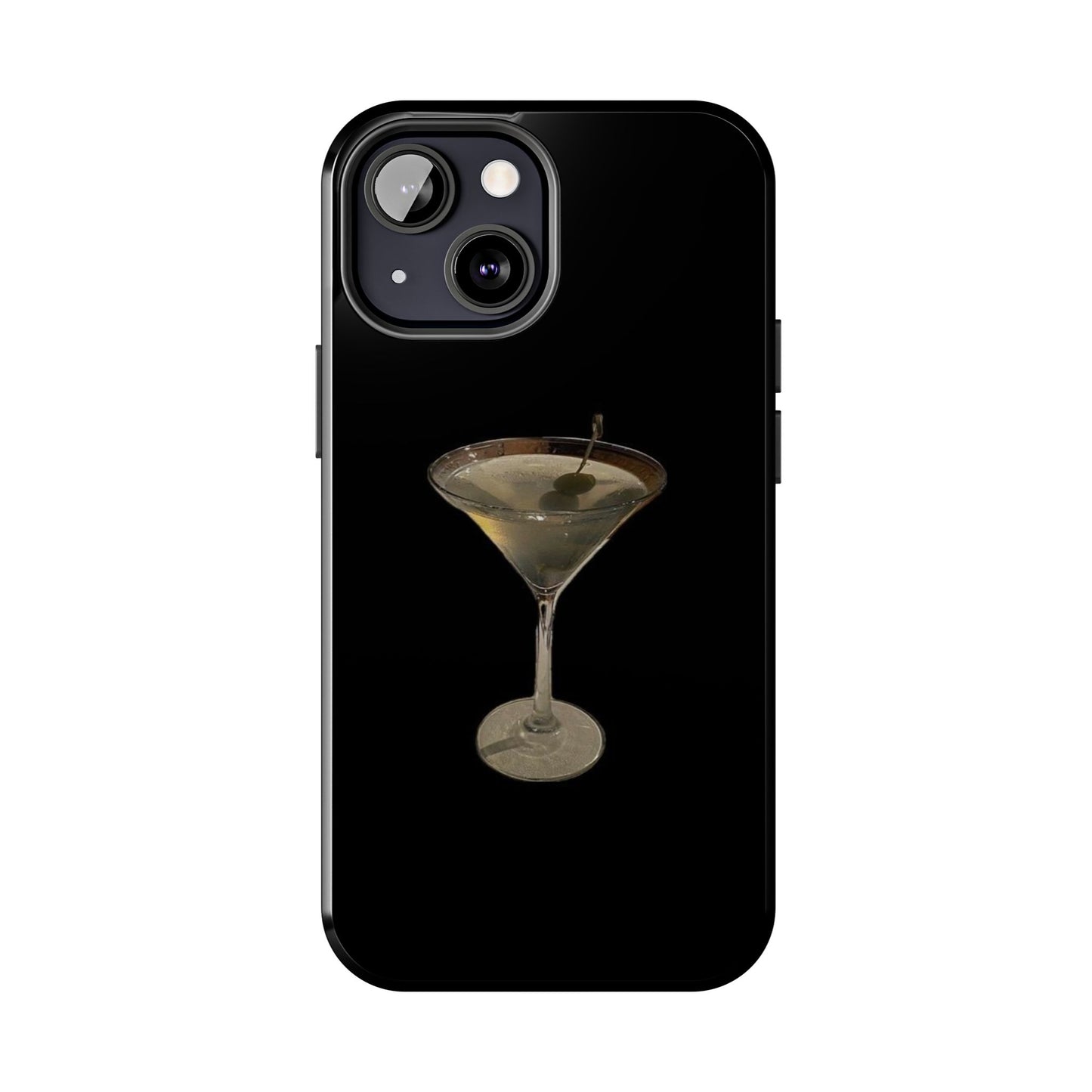 Stylish Martini Tough Phone Case - Perfect for Cocktail Lovers