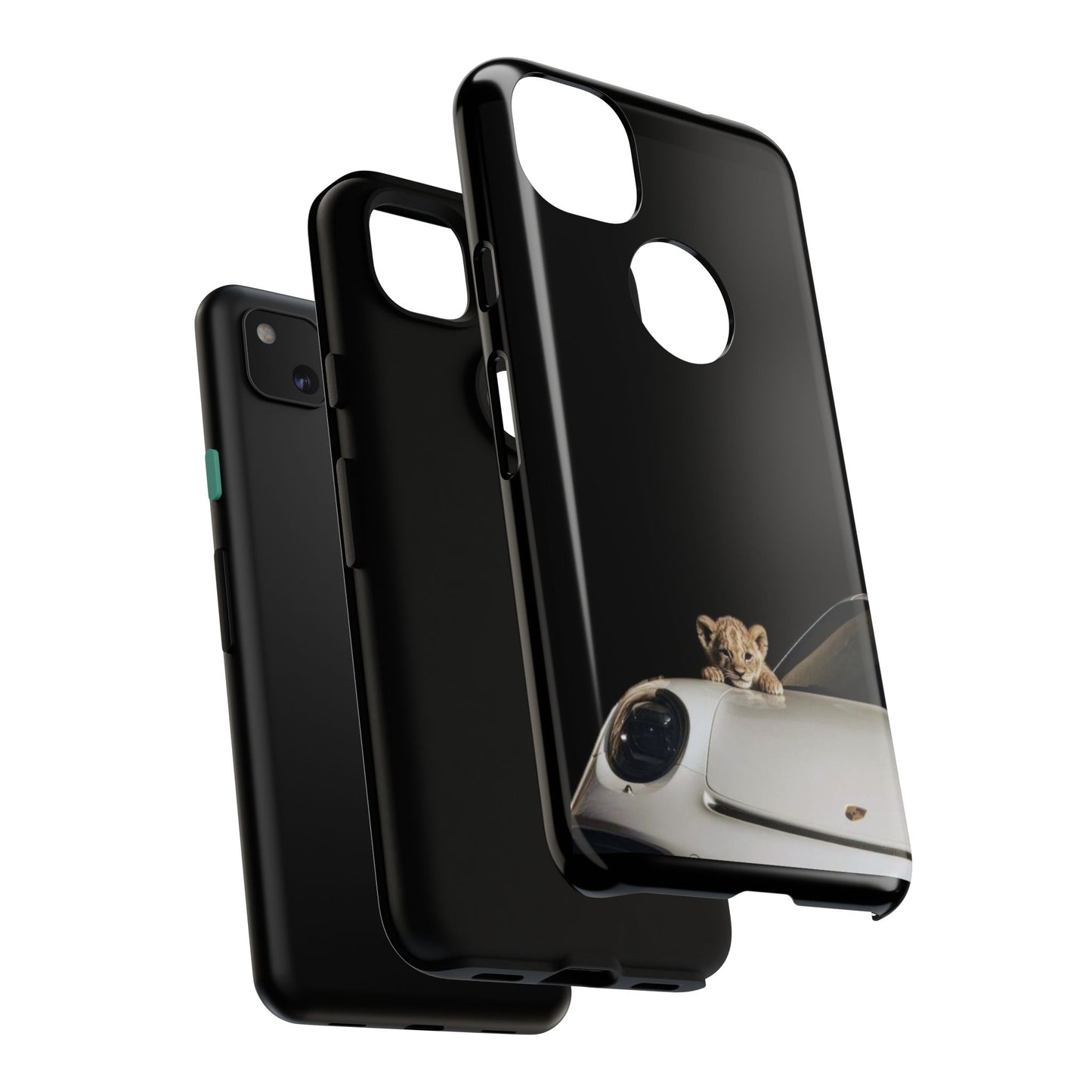 Wildlife-Inspired Phone Case with Lion Cub, Perfect Gift for Animal Lovers, Unique Phone Accessory for Car Enthusiasts, Stylish [...]