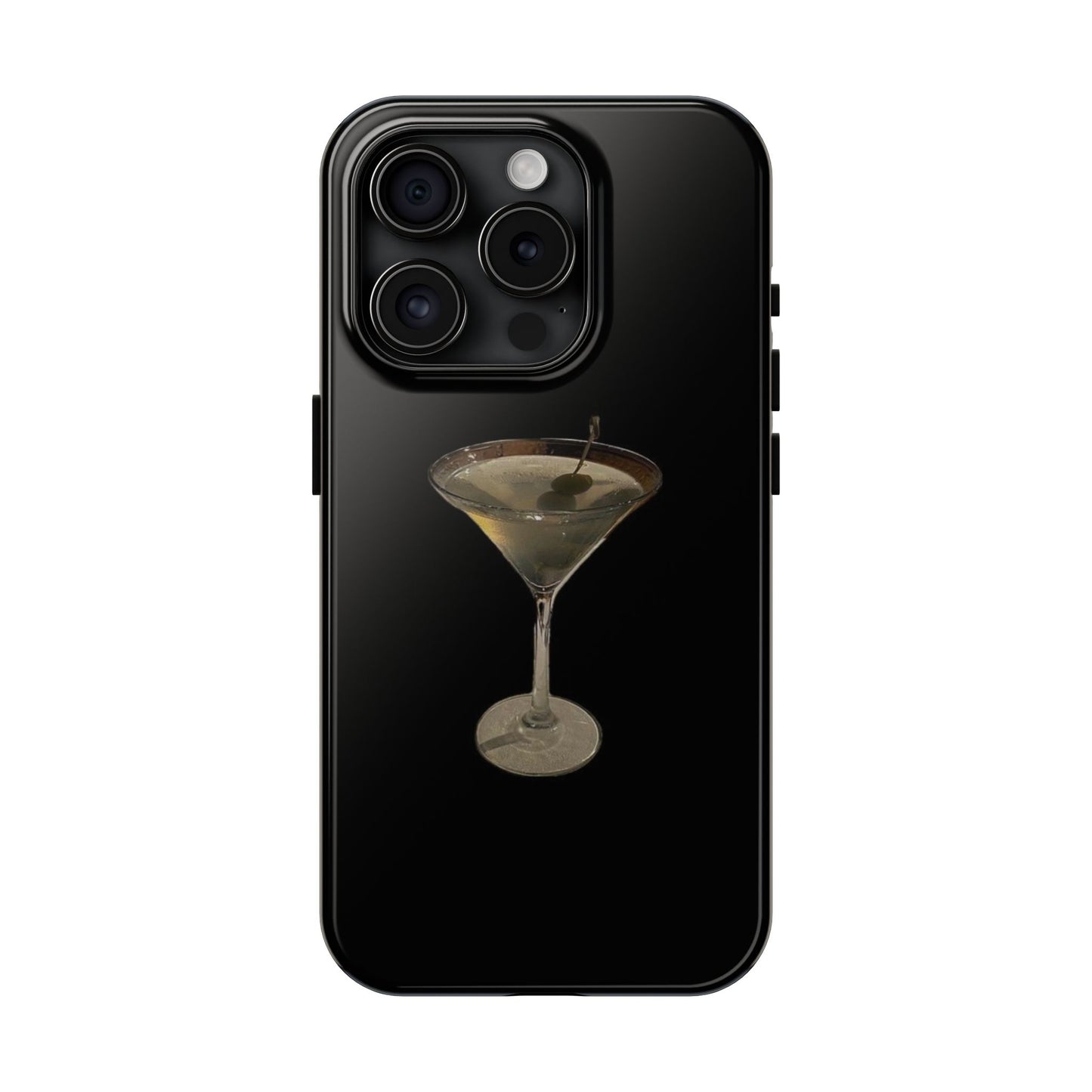 Stylish Martini Tough Phone Case - Perfect for Cocktail Lovers