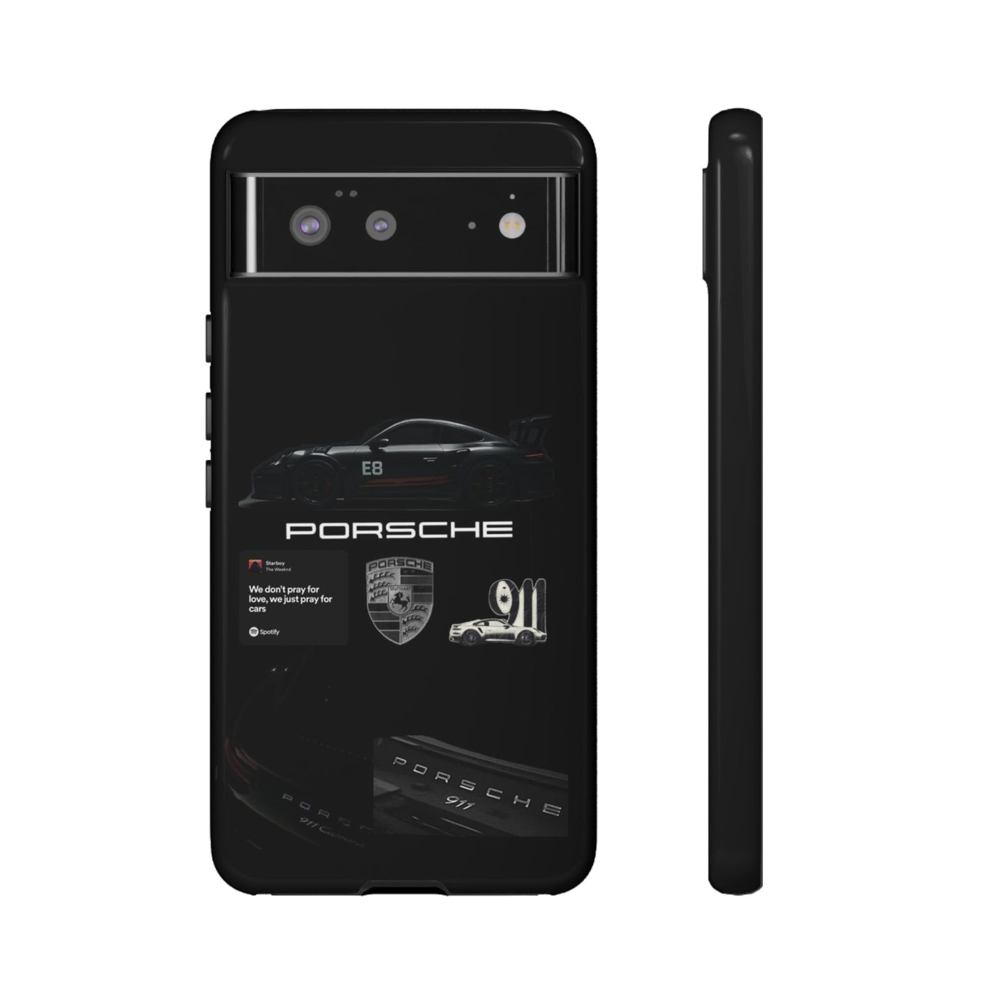 Porsche Phone Case, Tough Phone Cover, Stylish Car Accessories, Durable Smartphone Case, Gifts for Car Enthusiasts, Automotive Decor