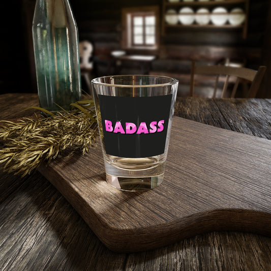 Badass Shot Glass Set | Cool Gift for Friends | Birthday Party Drinkware | Fun Bar Accessory | Unique Home Decor