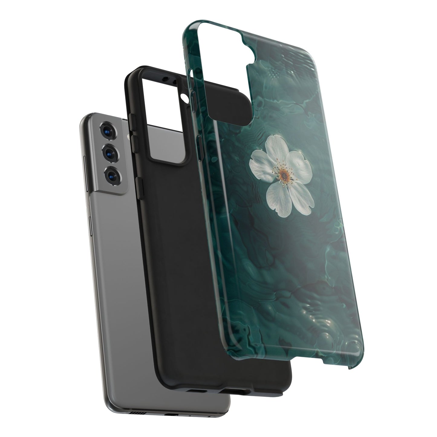 Floral Tough Phone Case - Watercolor Flower Design
