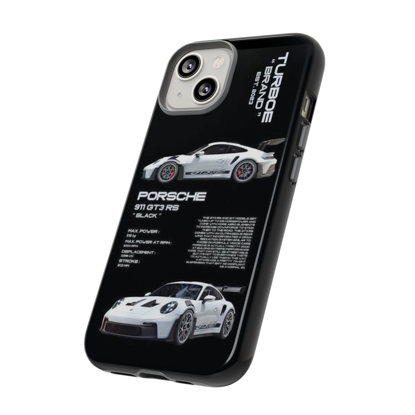 Porsche Phone Case, Tough Car Case, Automotive Gift, Racing Enthusiast Accessory, Stylish Smartphone Protection