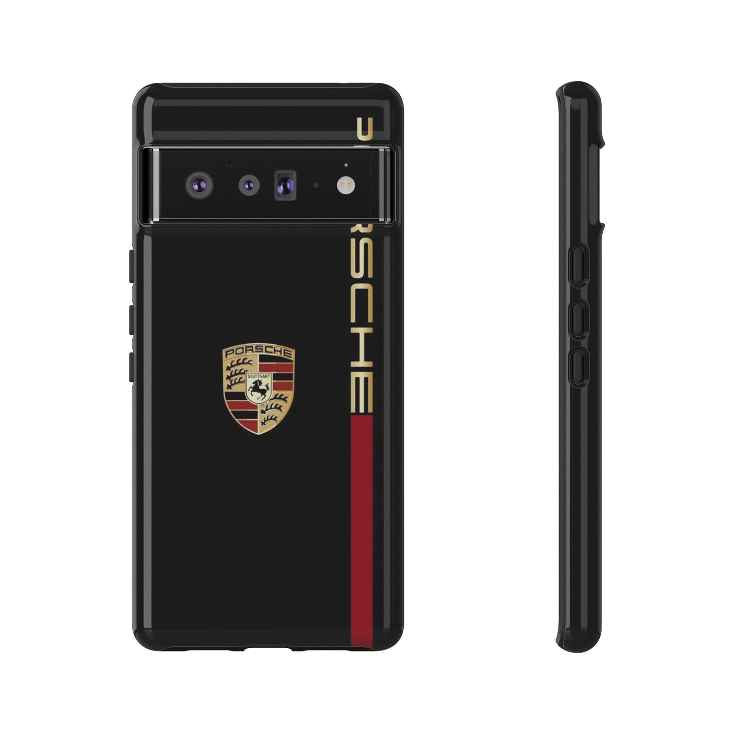 Porsche Tough Phone Case, Durable Car Lover Accessory, Protective Cover, Gift for Auto Enthusiasts, Racing Themed Phone Accessory