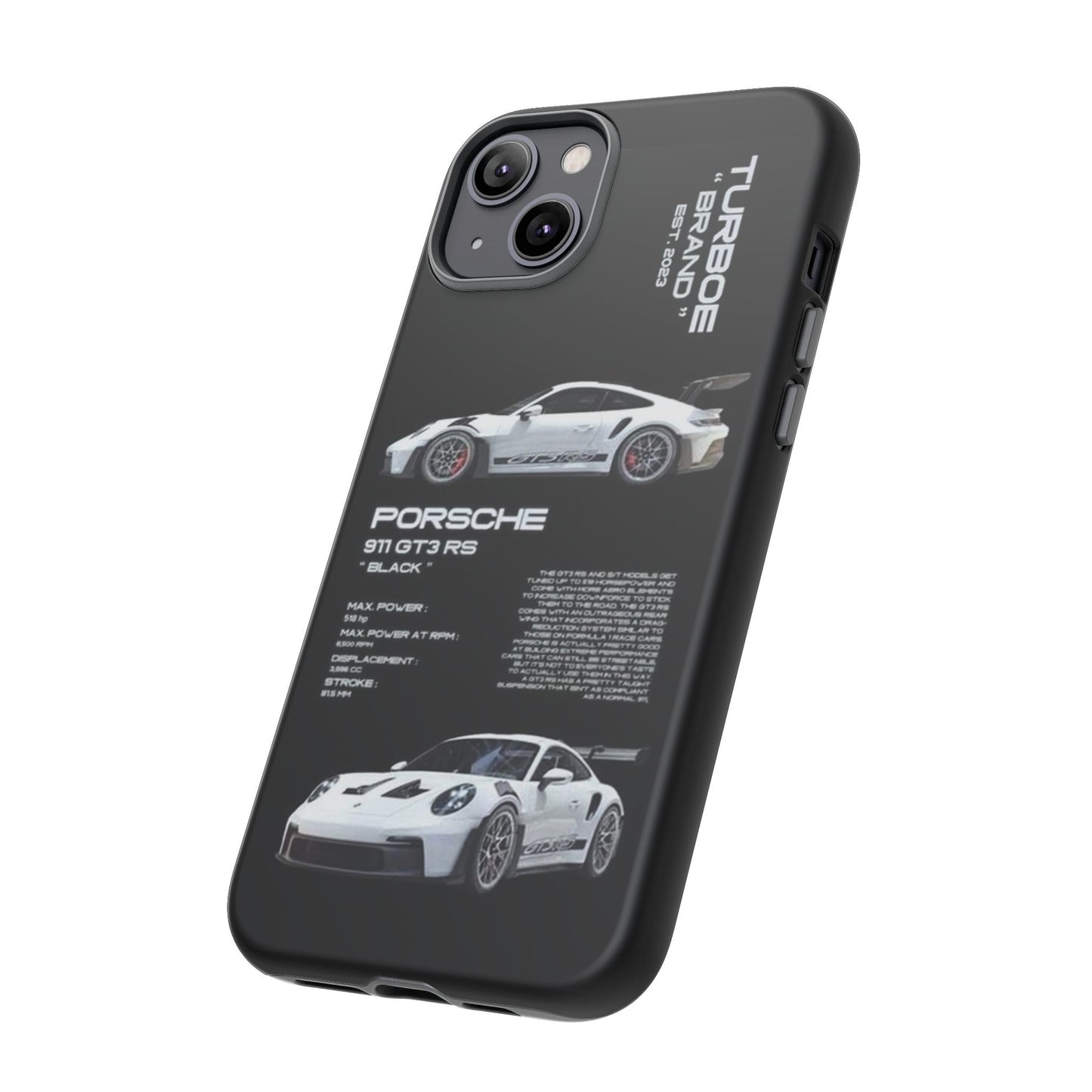 Porsche Phone Case, Tough Car Case, Automotive Gift, Racing Enthusiast Accessory, Stylish Smartphone Protection