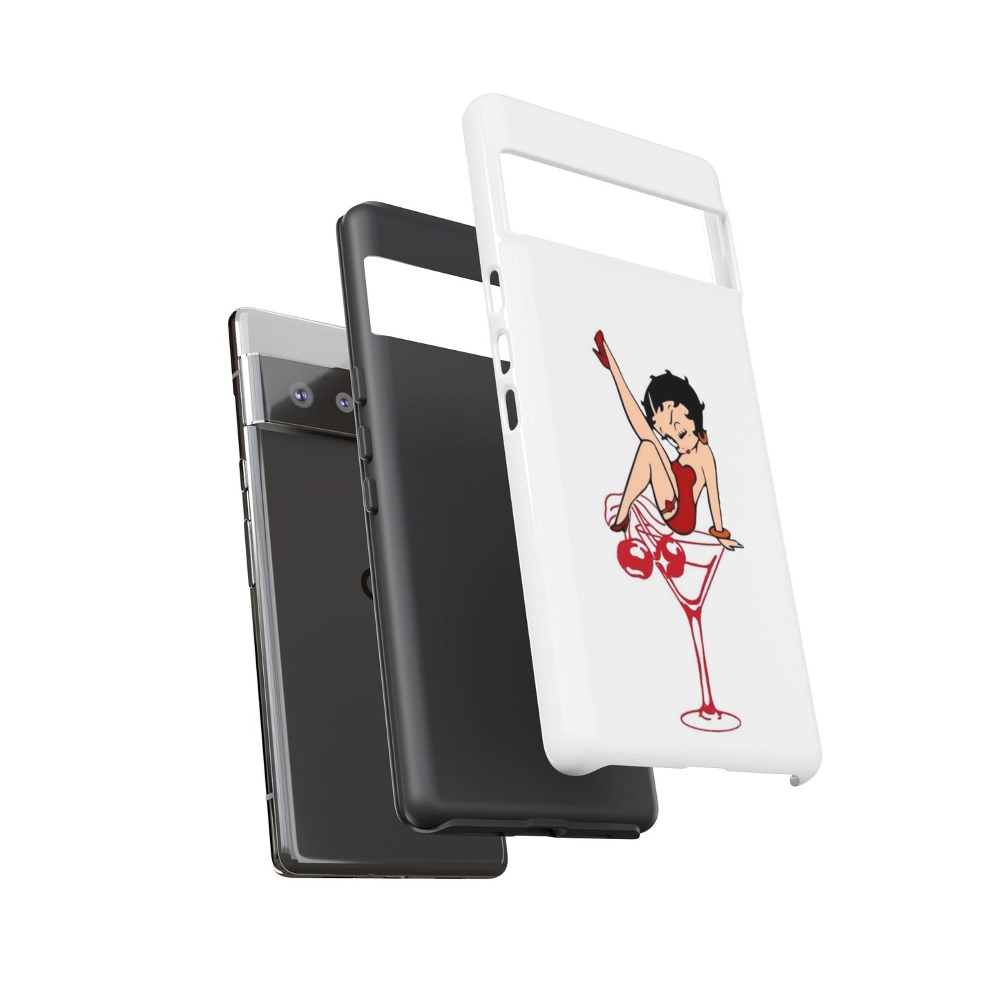 Betty Boop Martini Phone Case - Stylish Tough Cases for Fun Lovers