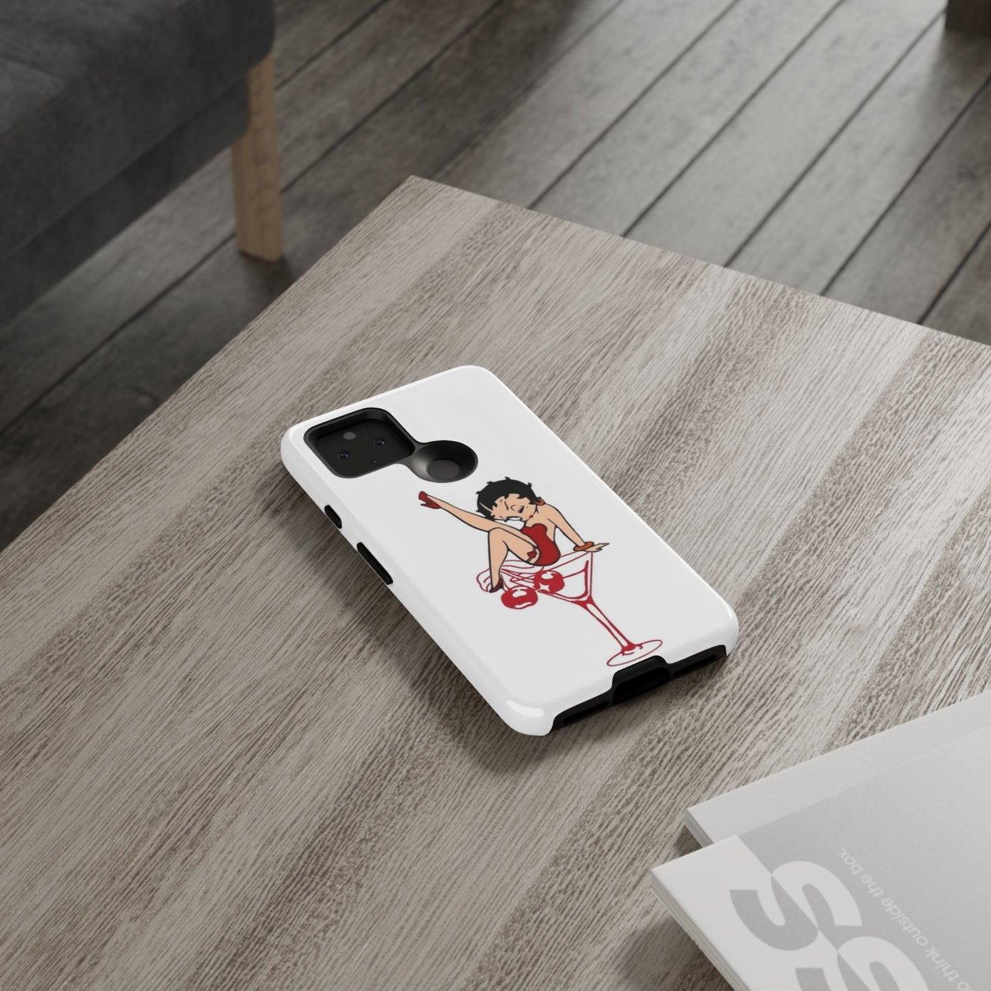 Betty Boop Martini Phone Case - Stylish Tough Cases for Fun Lovers
