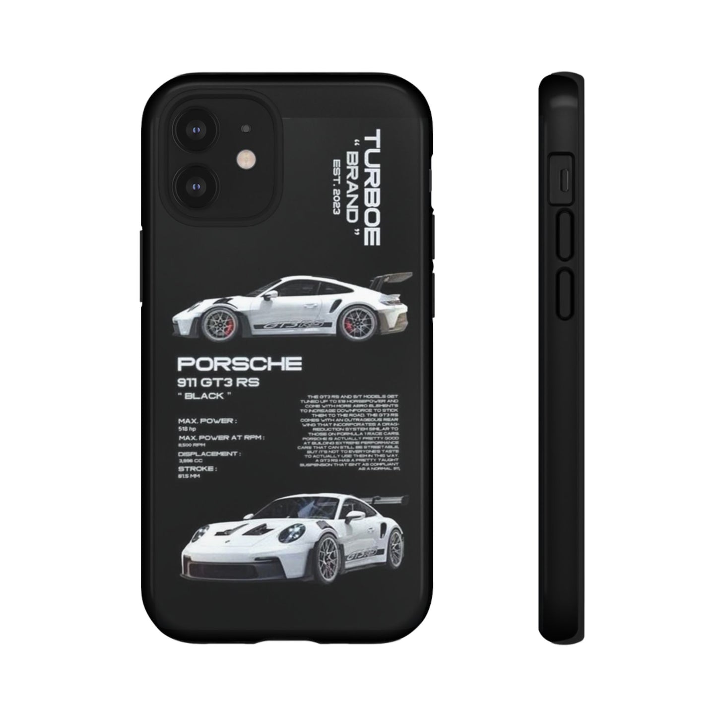 Porsche Phone Case, Tough Car Case, Automotive Gift, Racing Enthusiast Accessory, Stylish Smartphone Protection