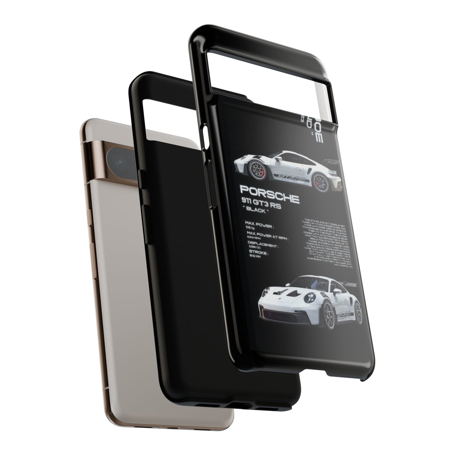 Porsche Phone Case, Tough Car Case, Automotive Gift, Racing Enthusiast Accessory, Stylish Smartphone Protection