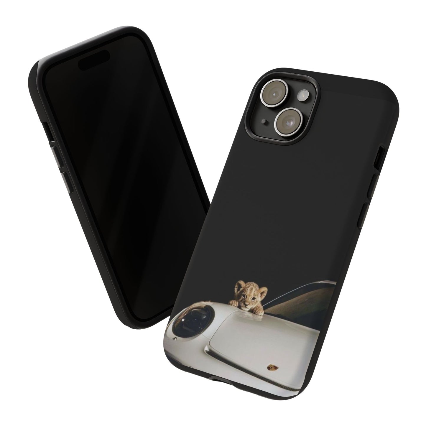 Wildlife-Inspired Phone Case with Lion Cub, Perfect Gift for Animal Lovers, Unique Phone Accessory for Car Enthusiasts, Stylish [...]