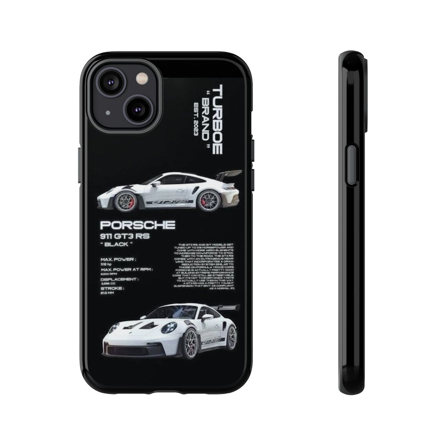 Porsche Phone Case, Tough Car Case, Automotive Gift, Racing Enthusiast Accessory, Stylish Smartphone Protection