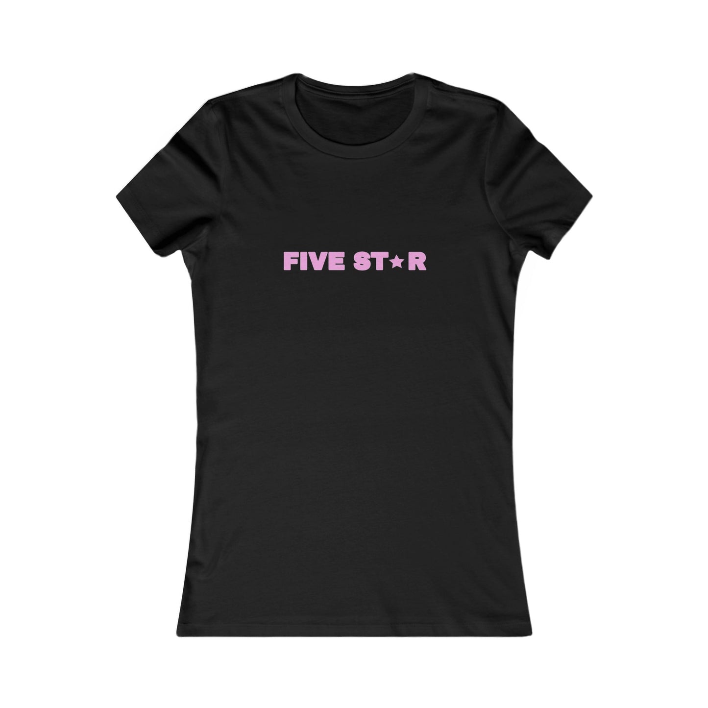 Five Star Women's Tee - Cute Casual Shirt, Gift for Her, Birthday, Everyday Wear, Trendy Graphic Tee