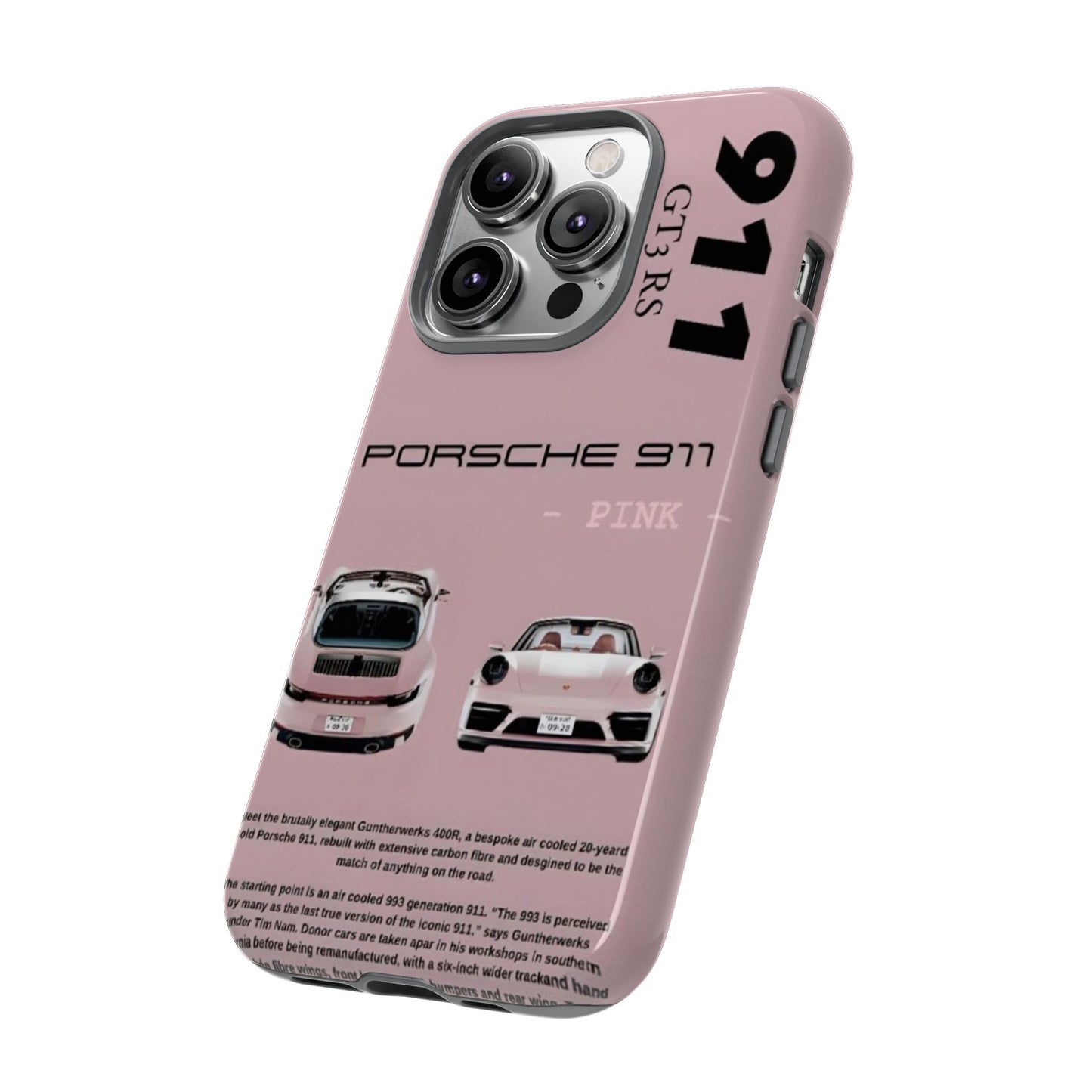 Porsche 911 Phone Case | Tough Cases for Car Lovers, Stylish Protection, Gift for Him/Her, Automotive Enthusiast