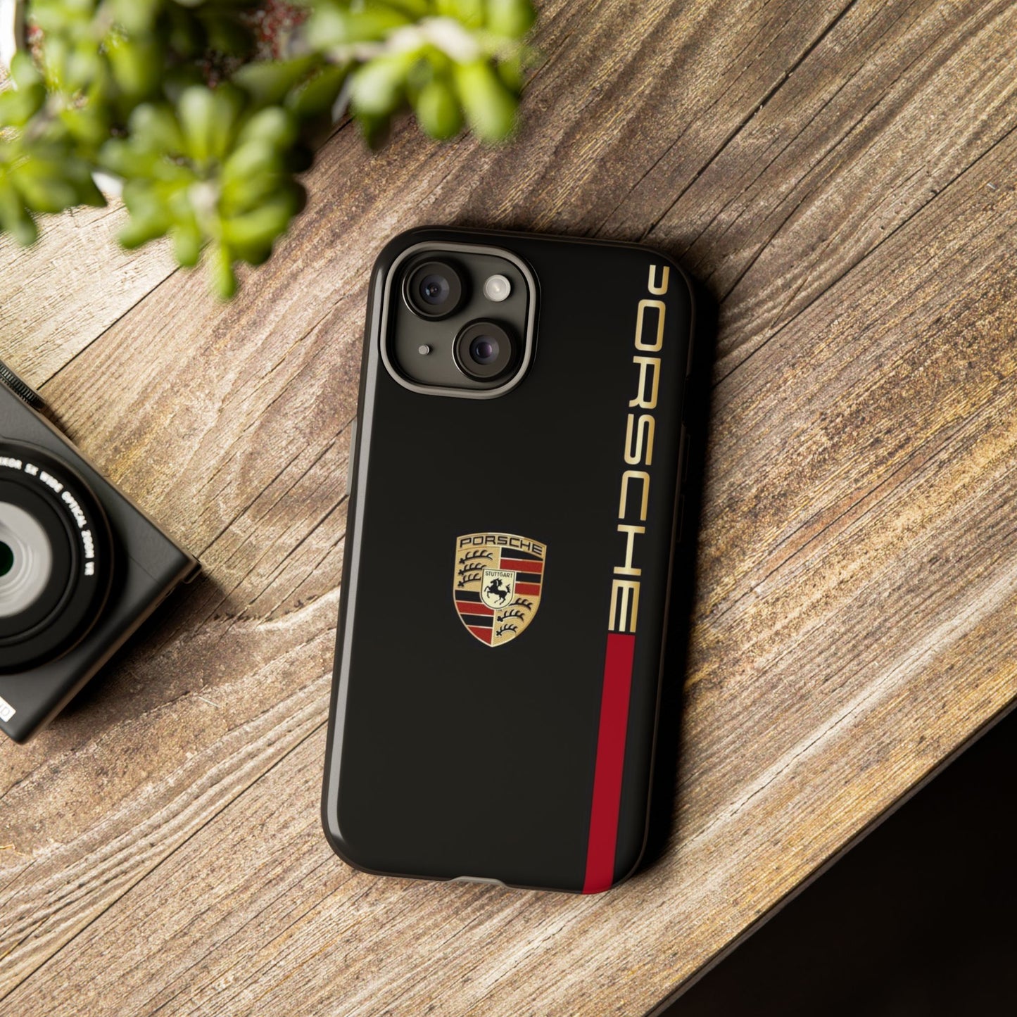 Porsche Tough Phone Case, Durable Car Lover Accessory, Protective Cover, Gift for Auto Enthusiasts, Racing Themed Phone Accessory