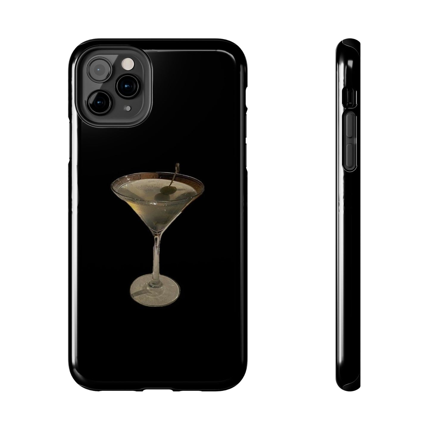 Stylish Martini Tough Phone Case - Perfect for Cocktail Lovers