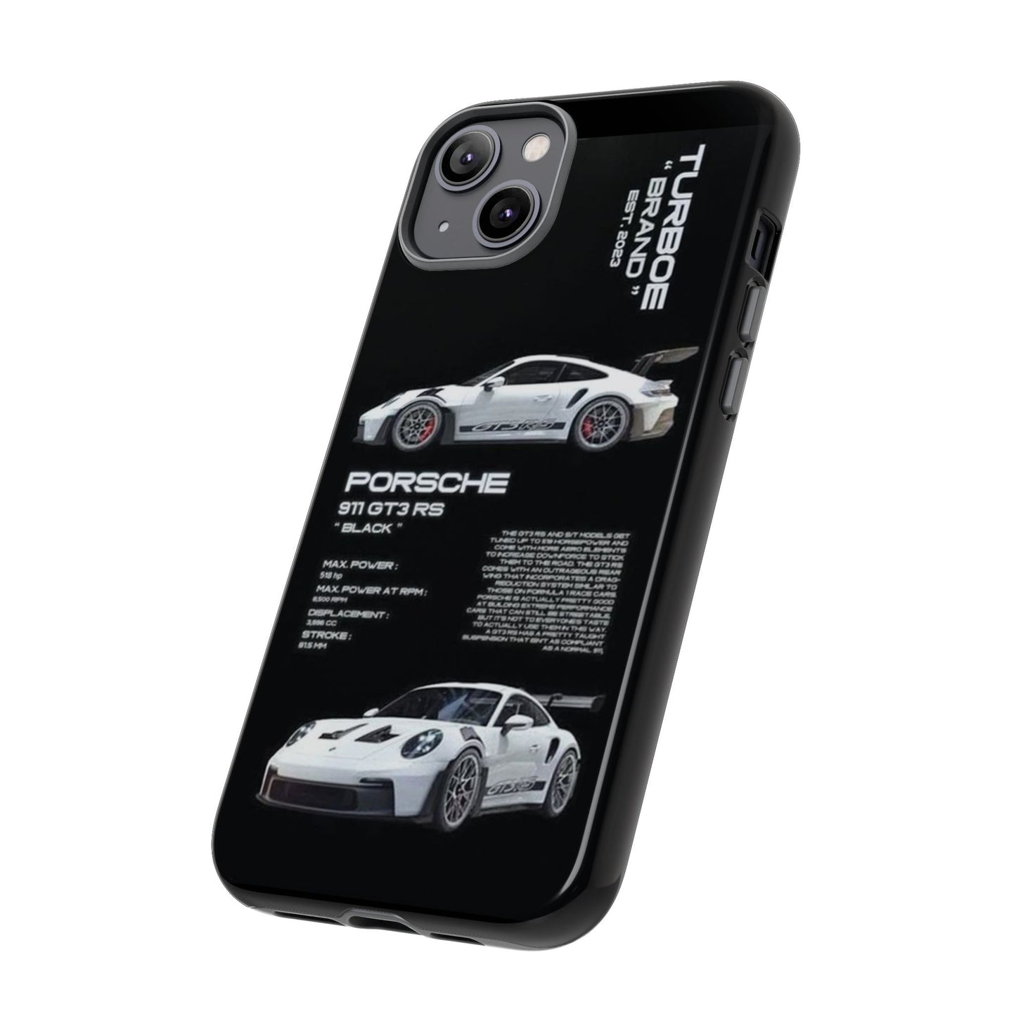 Porsche Phone Case, Tough Car Case, Automotive Gift, Racing Enthusiast Accessory, Stylish Smartphone Protection