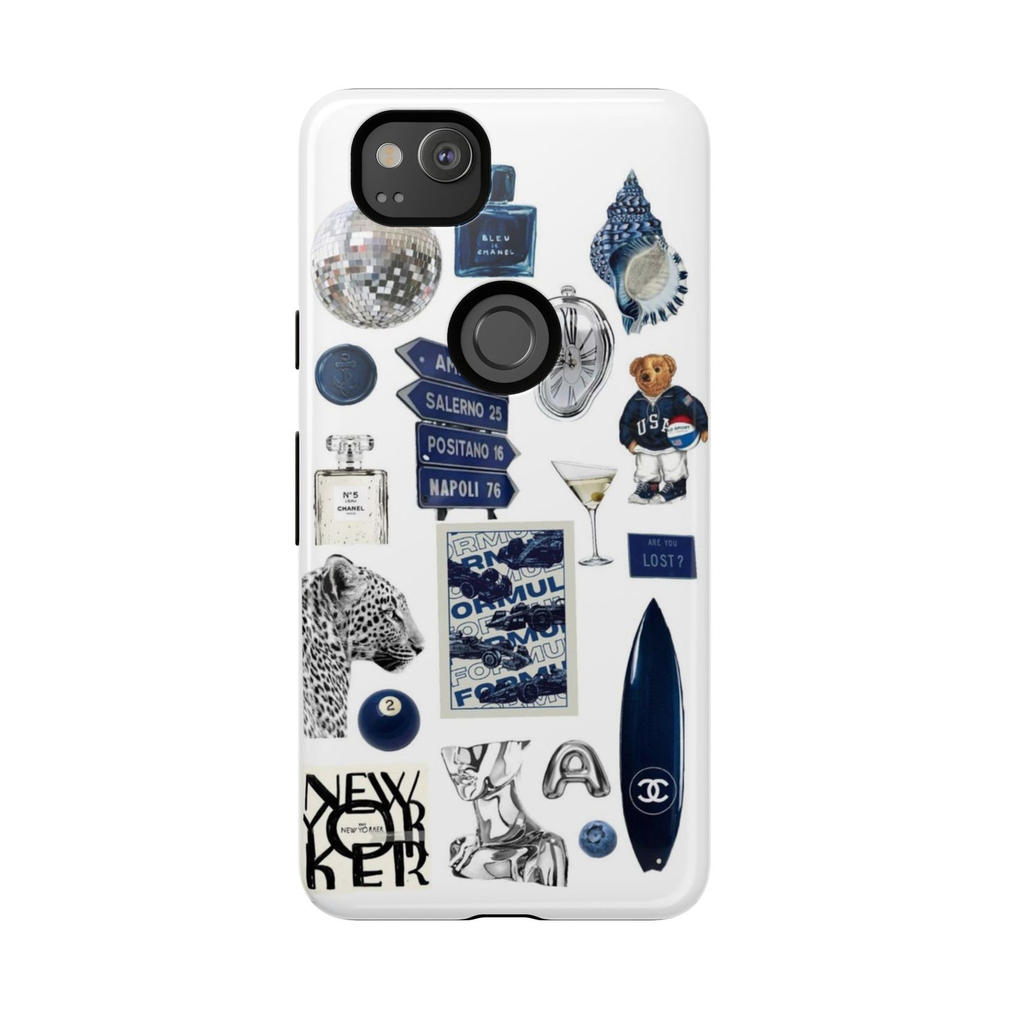 Chic Phone Case, Tough Slim Cover with Stylish Design, Gift for Her, Trendy Accessory, Birthday Present, Fashionable Tech