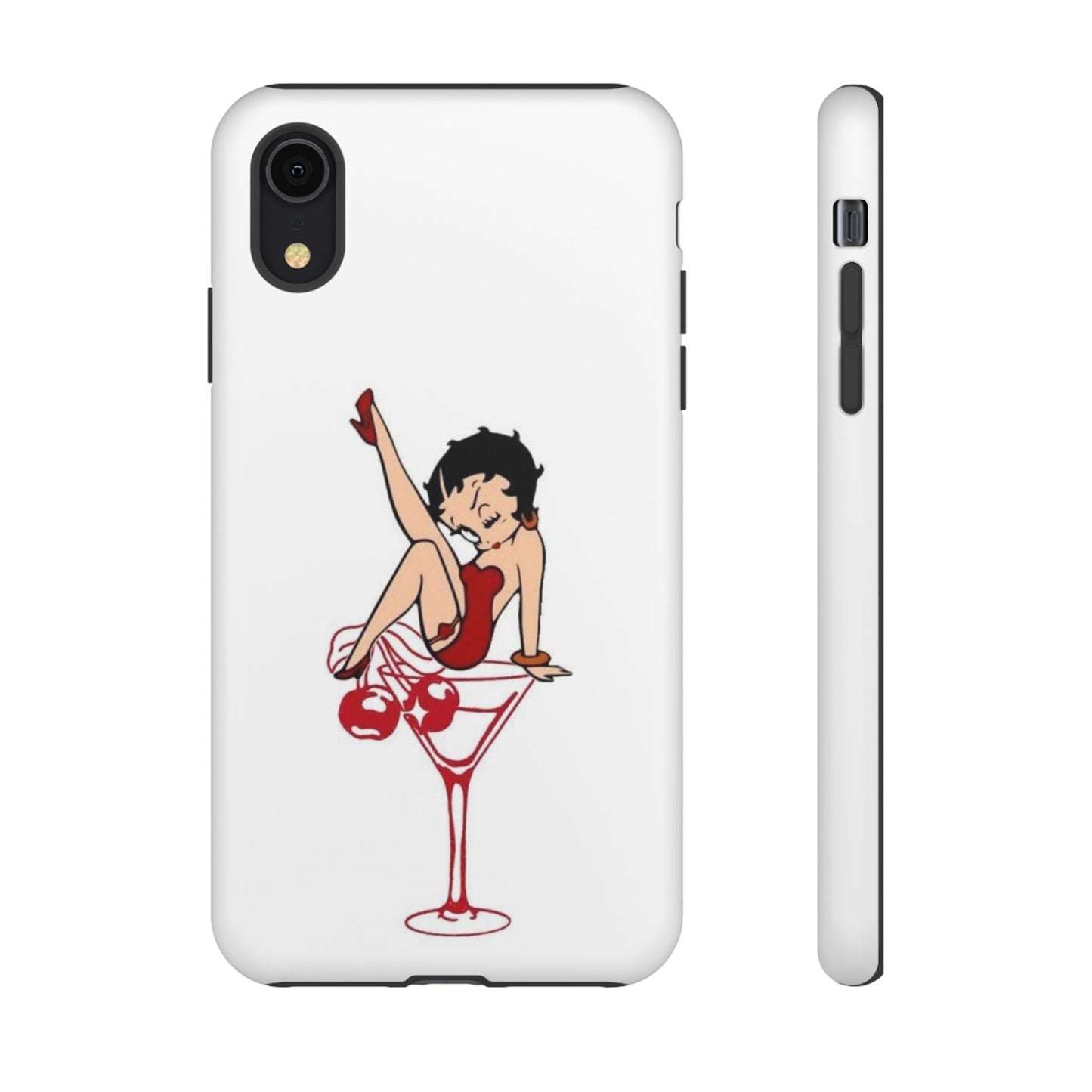 Betty Boop Martini Phone Case - Stylish Tough Cases for Fun Lovers
