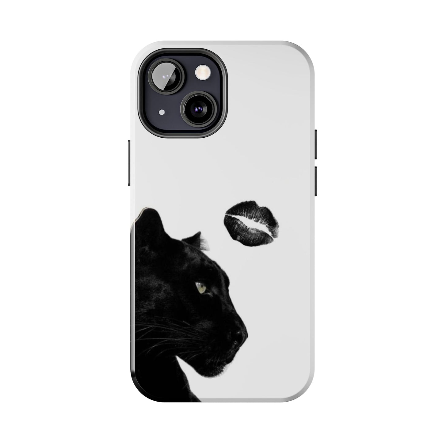 Elegant Panther Design Tough Phone Case - Stylish Protection for Animal Lovers