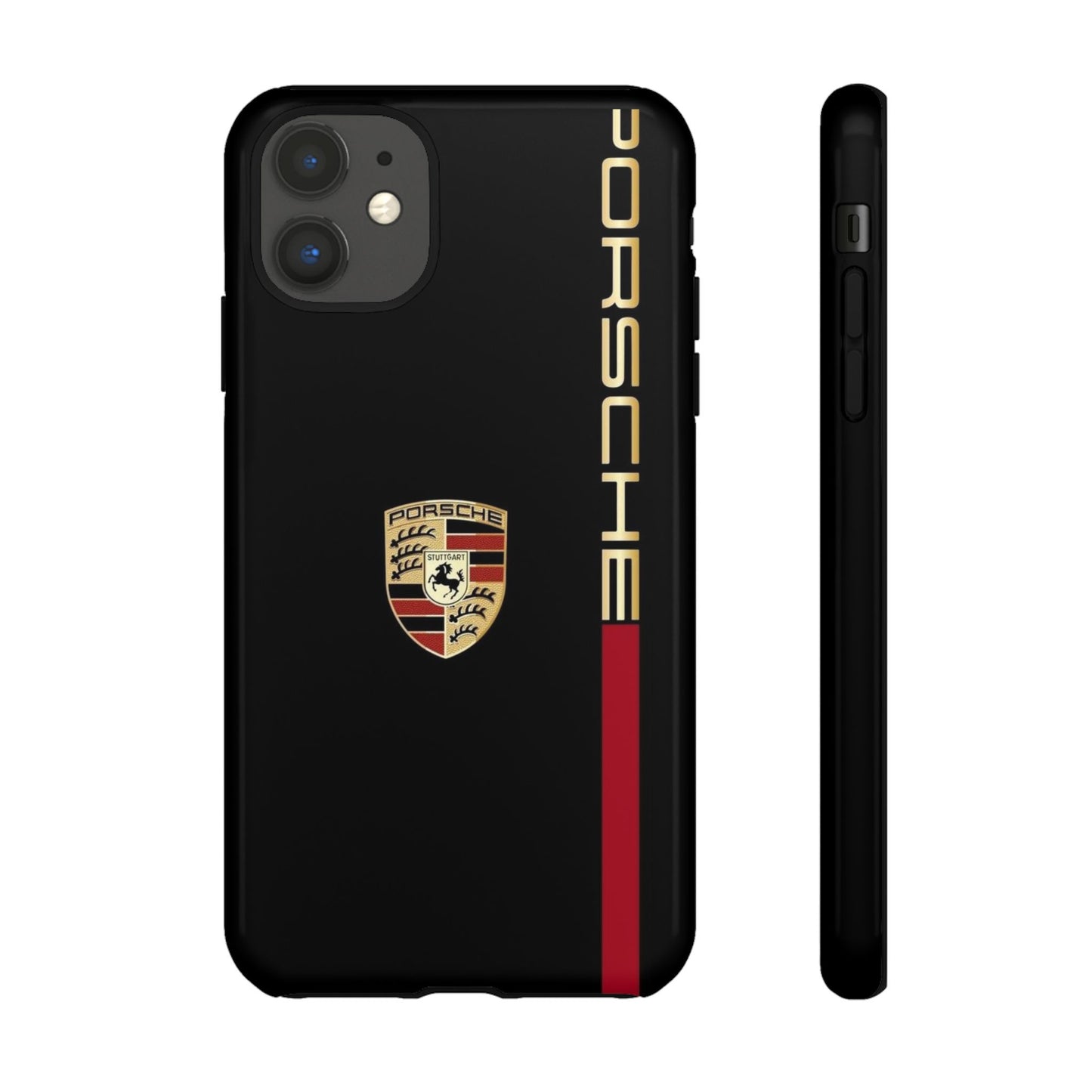Porsche Tough Phone Case, Durable Car Lover Accessory, Protective Cover, Gift for Auto Enthusiasts, Racing Themed Phone Accessory