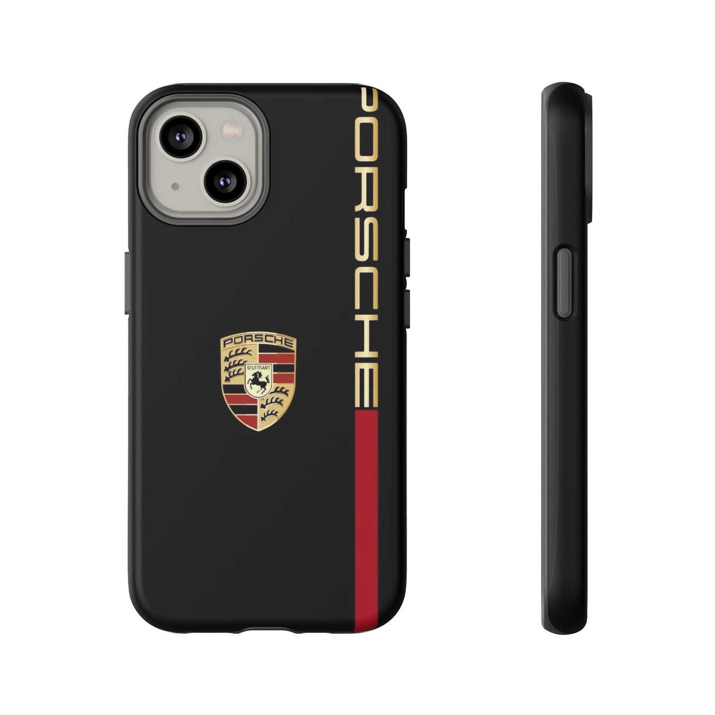 Porsche Tough Phone Case, Durable Car Lover Accessory, Protective Cover, Gift for Auto Enthusiasts, Racing Themed Phone Accessory