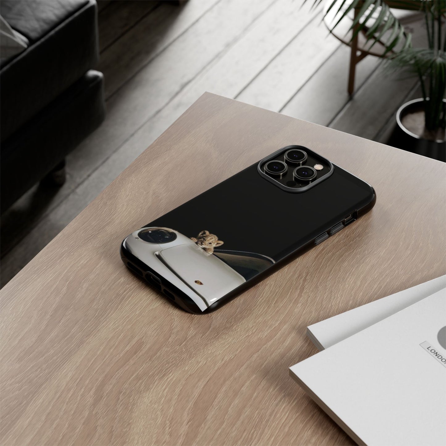 Wildlife-Inspired Phone Case with Lion Cub, Perfect Gift for Animal Lovers, Unique Phone Accessory for Car Enthusiasts, Stylish [...]