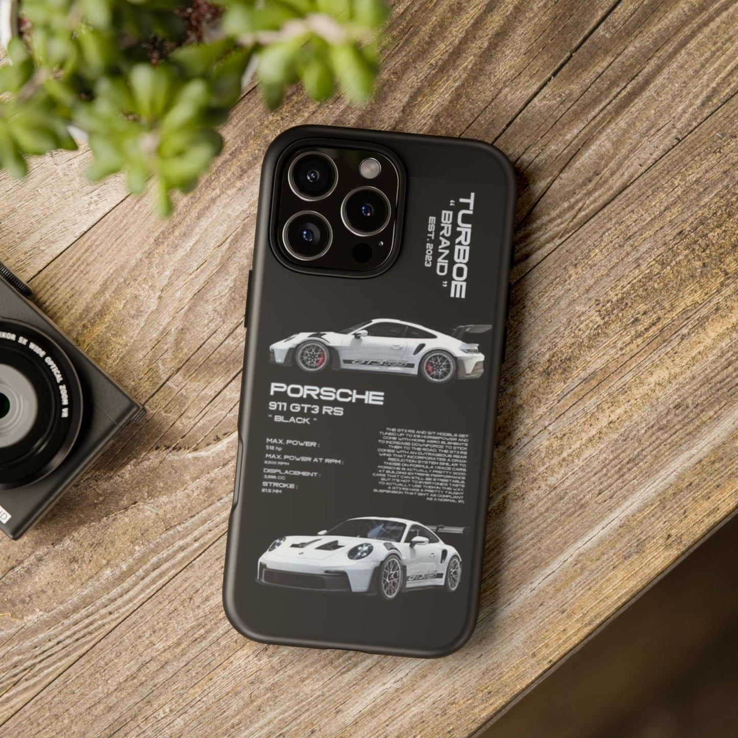 Porsche Phone Case, Tough Car Case, Automotive Gift, Racing Enthusiast Accessory, Stylish Smartphone Protection