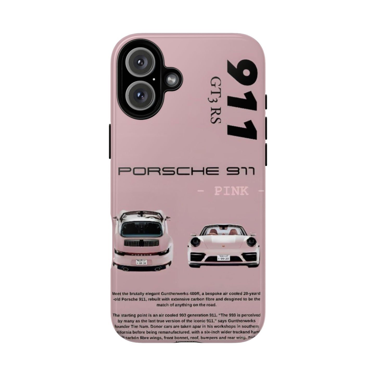Porsche 911 Phone Case | Tough Cases for Car Lovers, Stylish Protection, Gift for Him/Her, Automotive Enthusiast