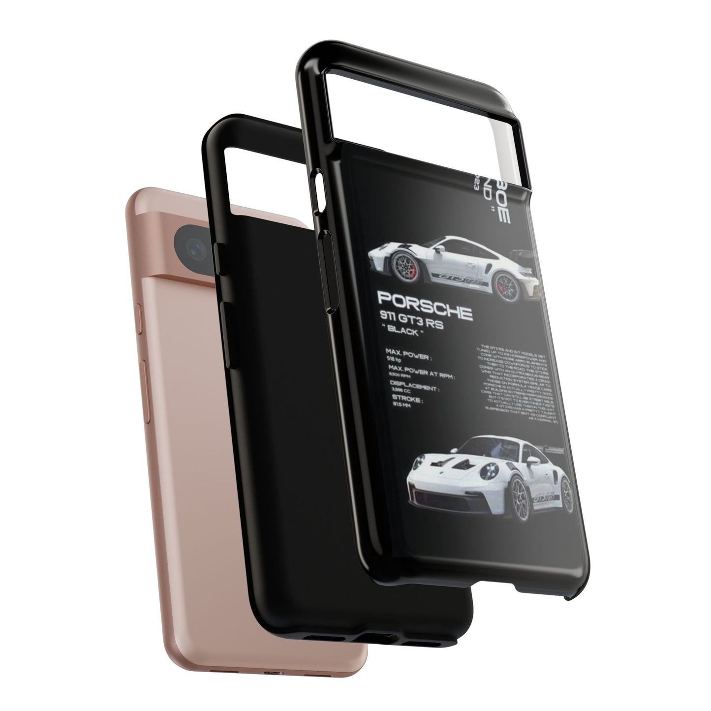 Porsche Phone Case, Tough Car Case, Automotive Gift, Racing Enthusiast Accessory, Stylish Smartphone Protection