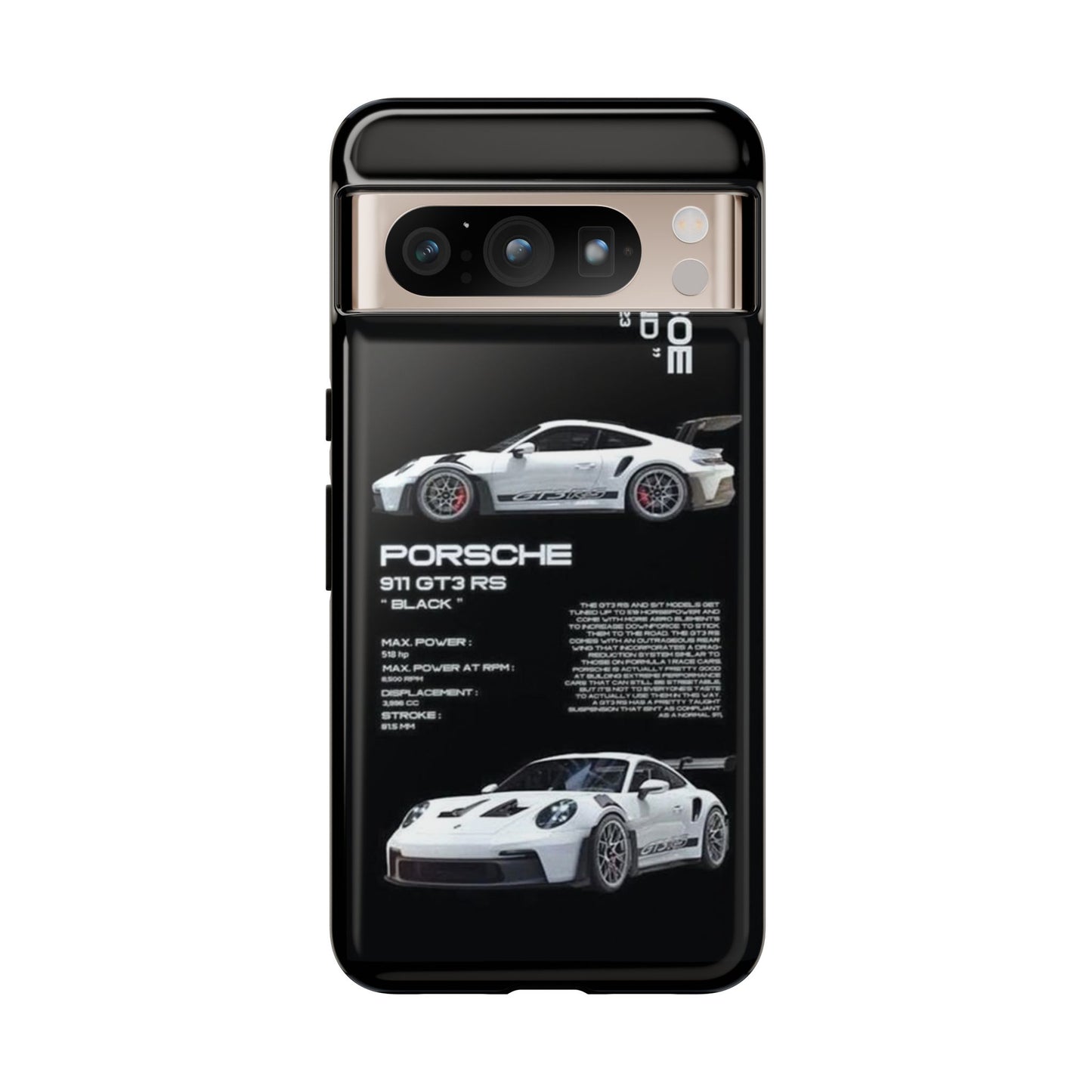 Porsche Phone Case, Tough Car Case, Automotive Gift, Racing Enthusiast Accessory, Stylish Smartphone Protection