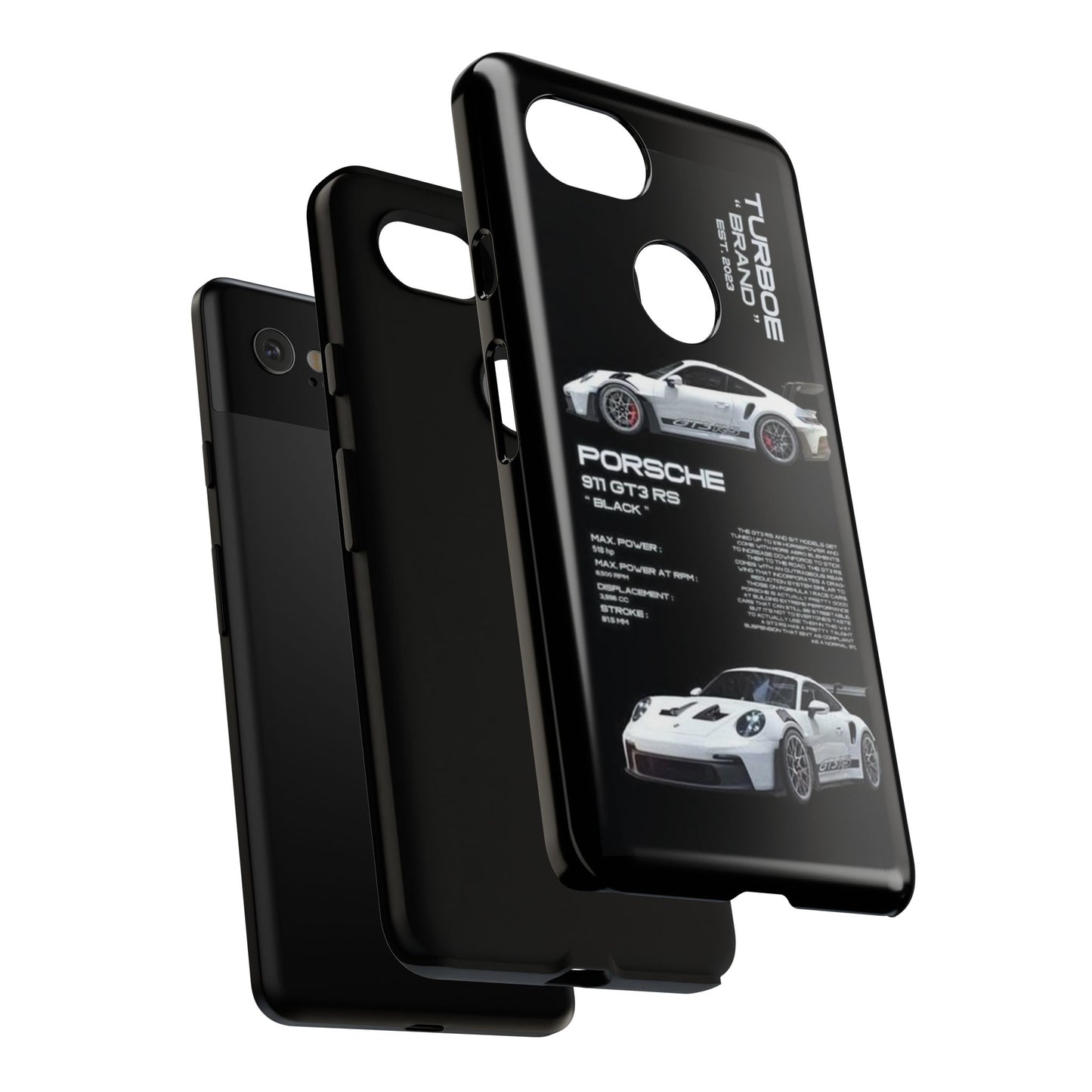 Porsche Phone Case, Tough Car Case, Automotive Gift, Racing Enthusiast Accessory, Stylish Smartphone Protection