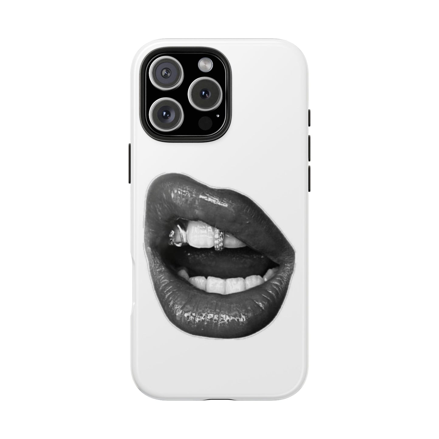 Bold Lip Art Tough Phone Case - Stylish & Protective Cover for Trendsetters