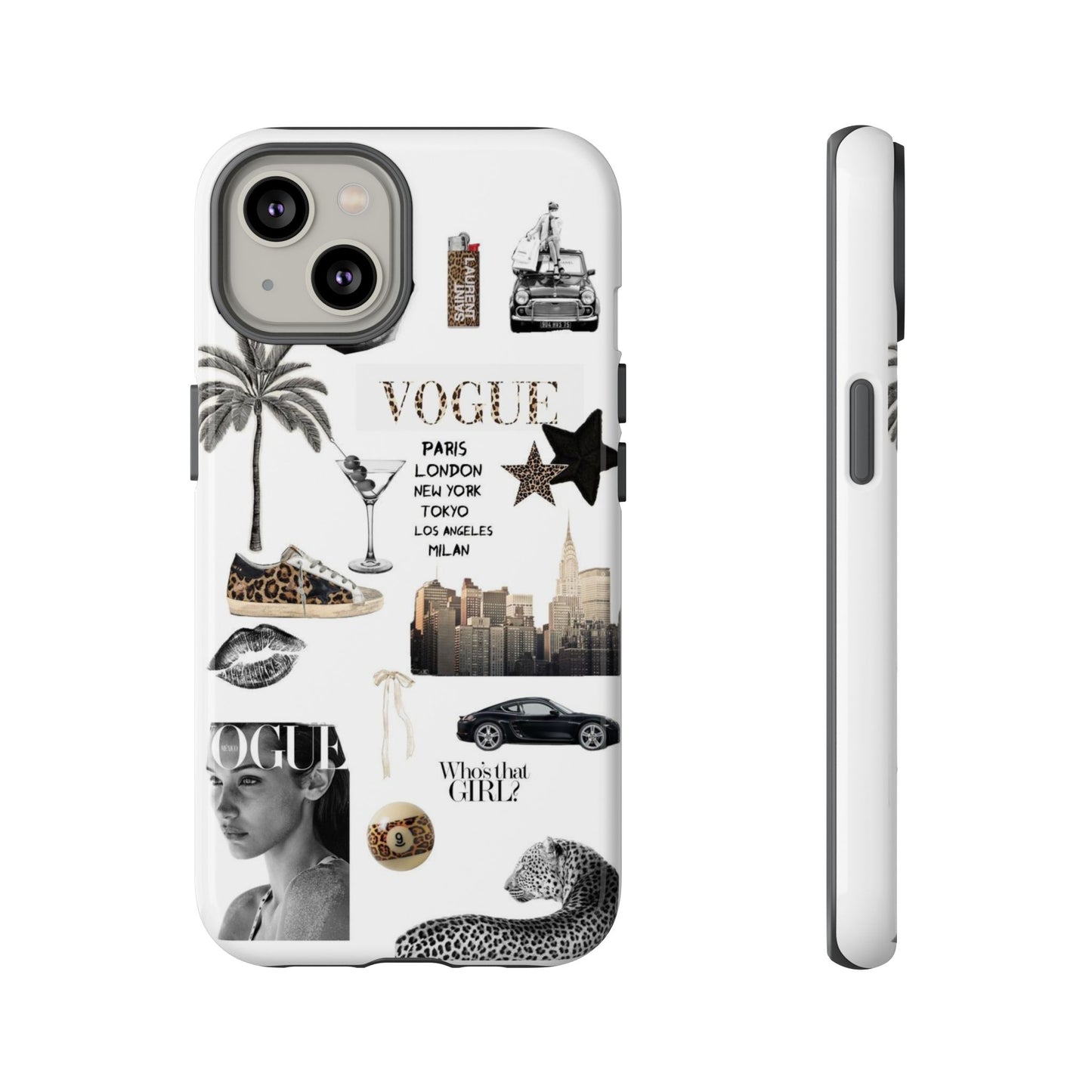 Chic Phone Case - Vogue-Inspired Tough Case for Fashion Lovers, Stylish Accessories, Unique Gift for Her, Trendy Mobile Cover, [...]