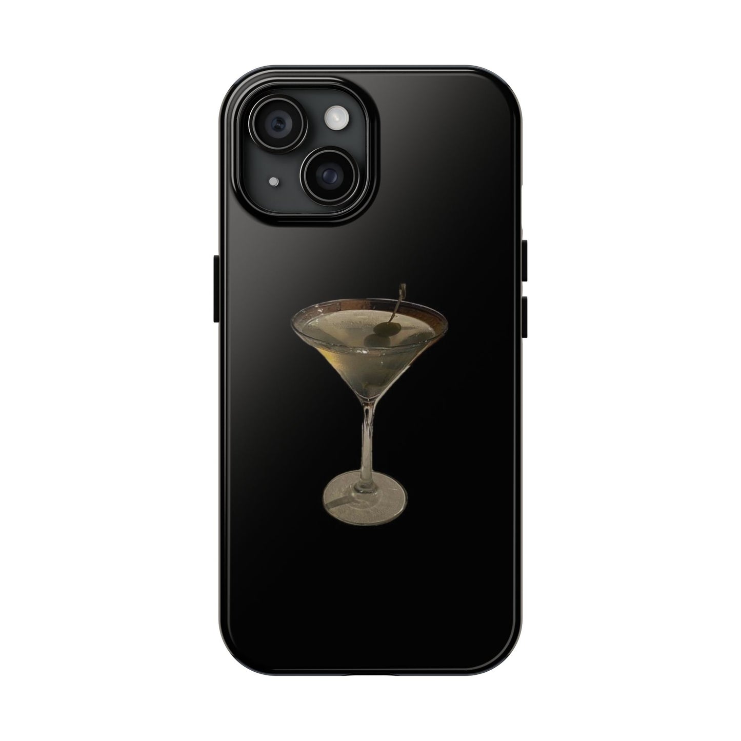 Stylish Martini Tough Phone Case - Perfect for Cocktail Lovers