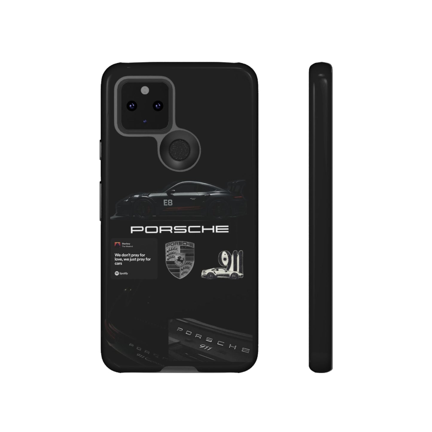 Porsche Phone Case, Tough Phone Cover, Stylish Car Accessories, Durable Smartphone Case, Gifts for Car Enthusiasts, Automotive Decor