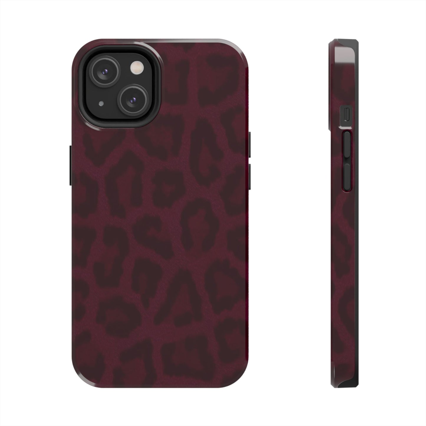 Chic Leopard Print Tough Phone Cases - Stylish Protection for Your Device