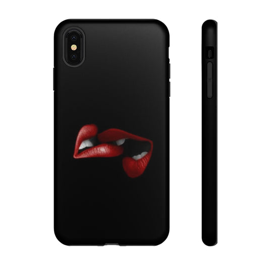 Bold Lip Phone Case - Tough Cases, Unique Gift, Trendy Accessory, Statement Item, Everyday Use
