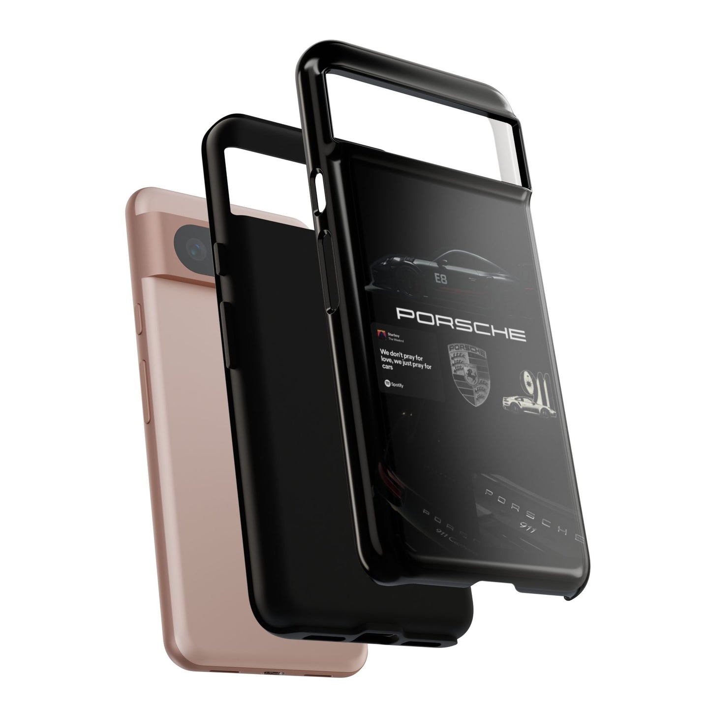 Porsche Phone Case, Tough Phone Cover, Stylish Car Accessories, Durable Smartphone Case, Gifts for Car Enthusiasts, Automotive Decor