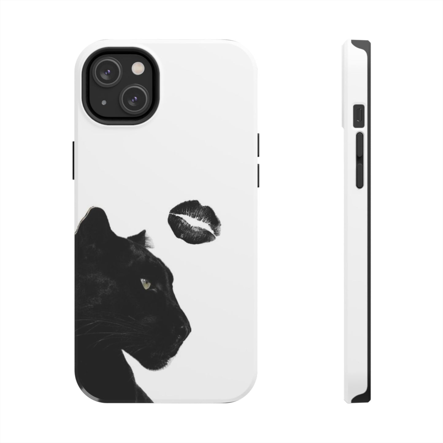 Elegant Panther Design Tough Phone Case - Stylish Protection for Animal Lovers